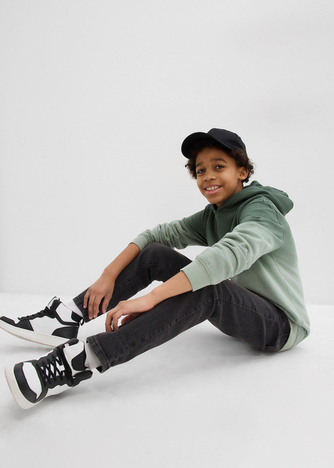 Bluza z kapturem,  w cieniowanym kolorze - Bonprix