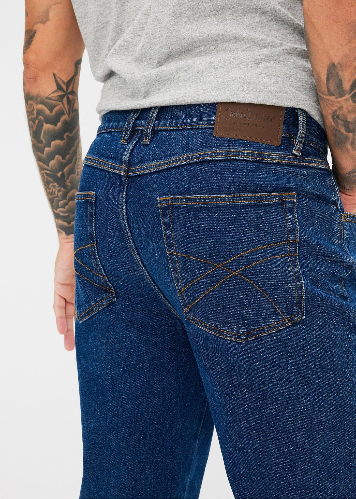 Dżinsy ze stretchem classic fit, straight - Bonprix