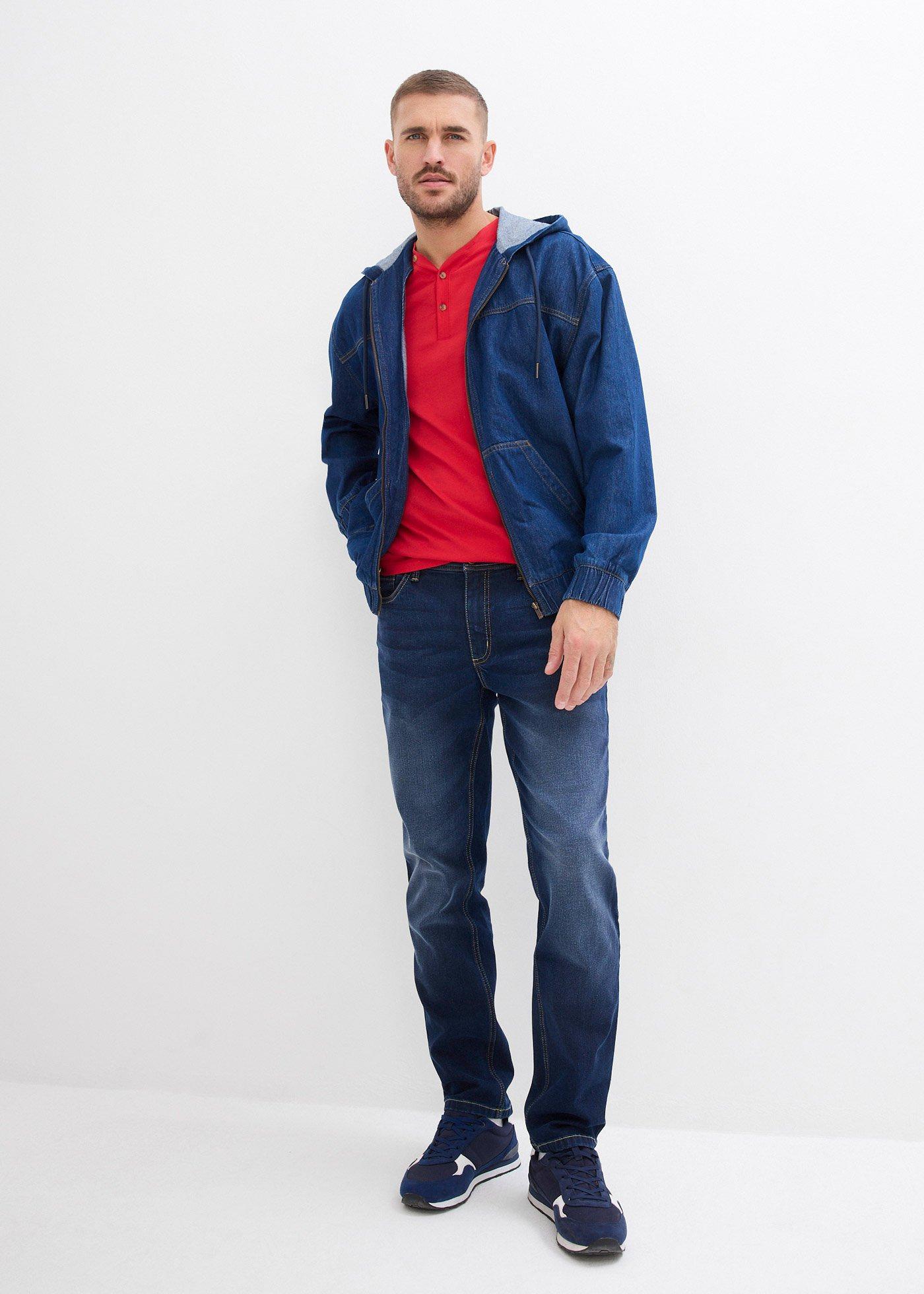 Koszulka z dekoltem henley z czystej bawełny organicznej (2 szt.) - Bonprix