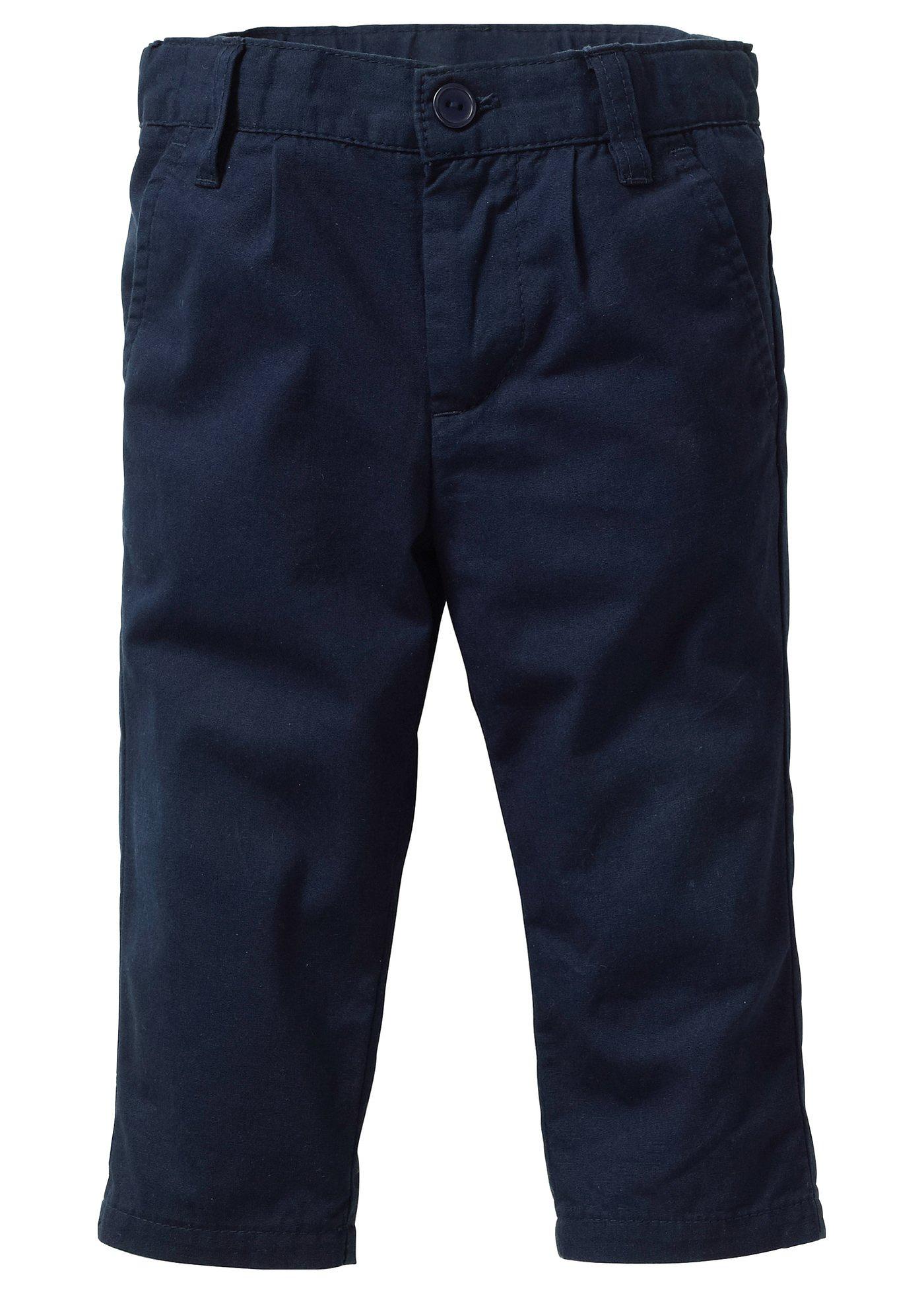 Zestaw garniturowy: koszula, kamizelka i spodnie z czystej bawełny (komplet 3-częściowy) - Bonprix