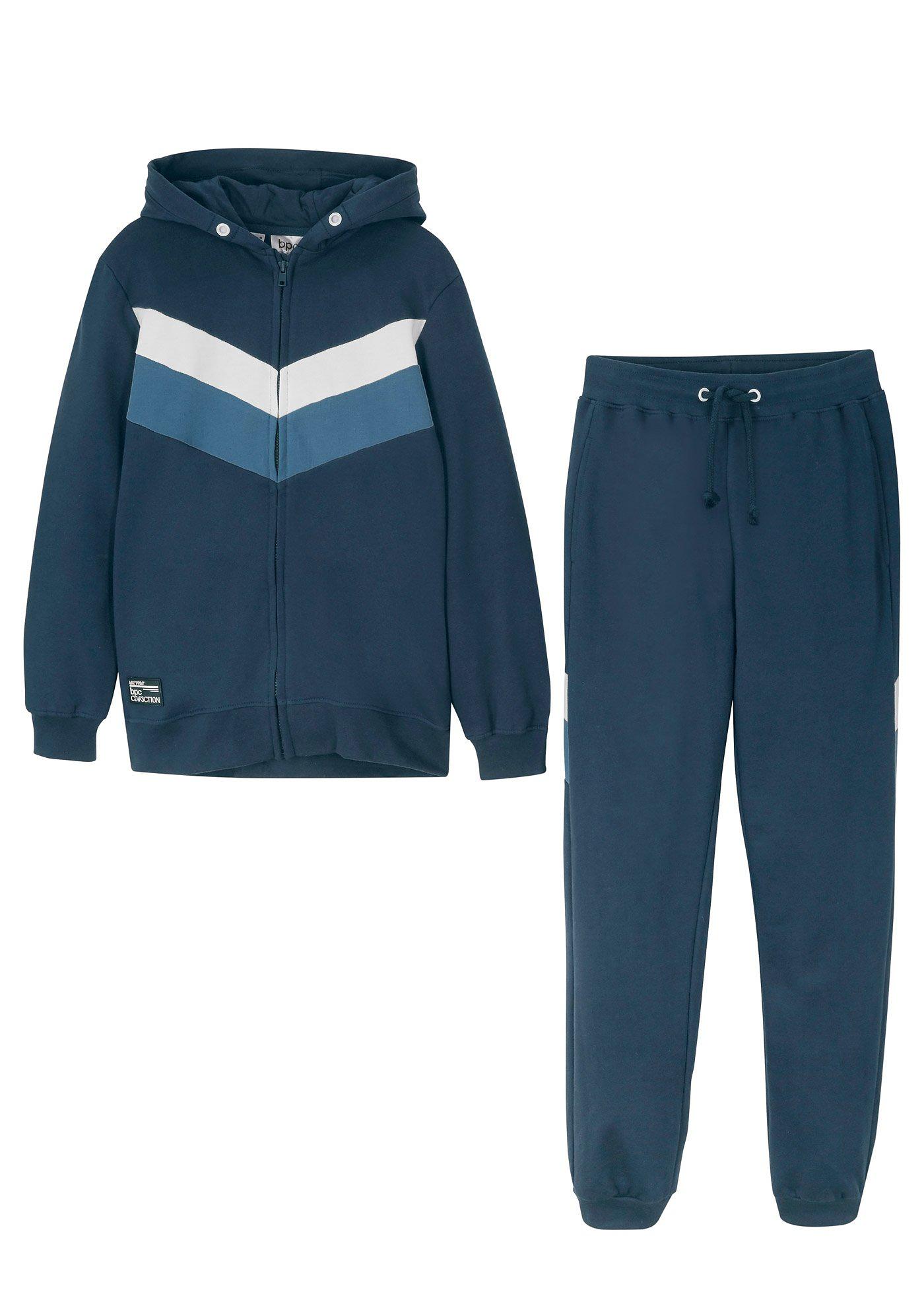 Dres sportowy z czystej bawełny organicznej (kompl. 2-częściowy) - Bonprix