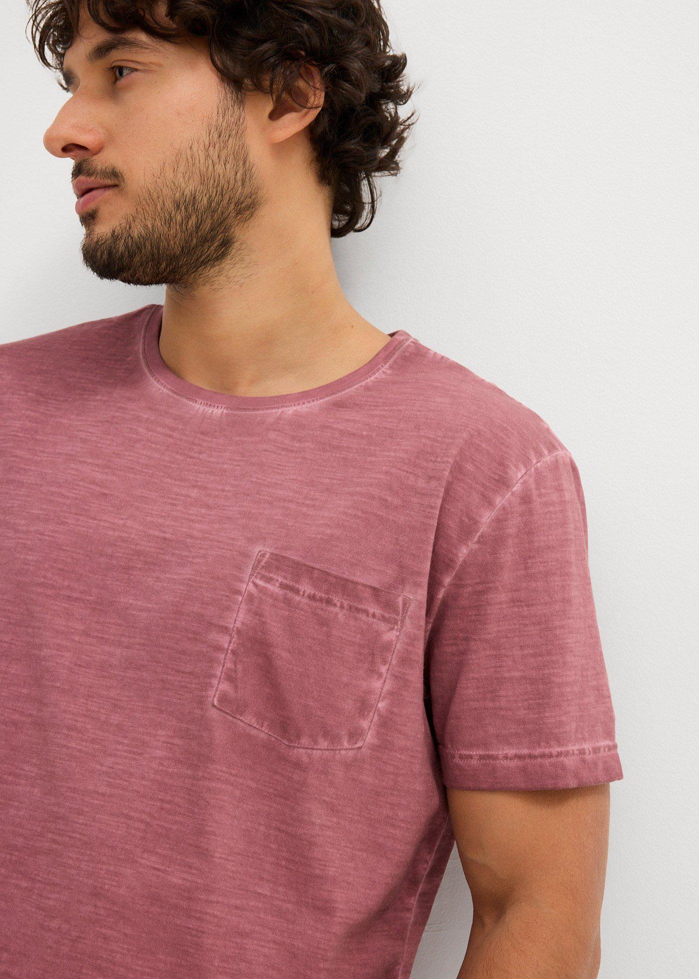 T-shirt z efektem wytarcia - Bonprix