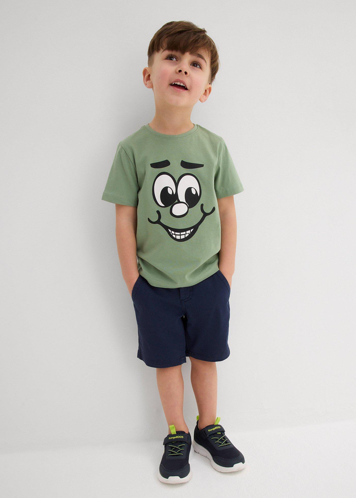 T-shirt  z bawełną organiczną (2 szt.) - Bonprix