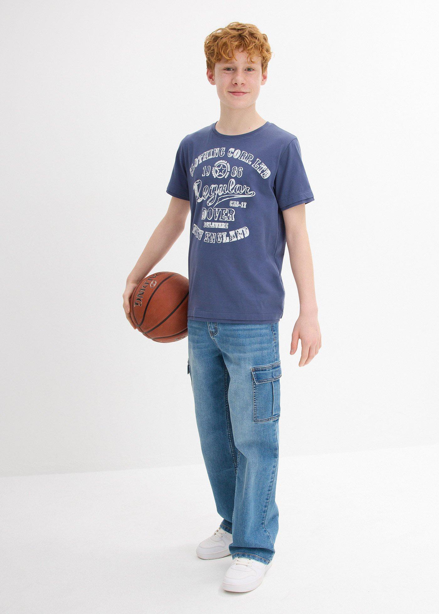 T-shirt z czystej bawełny organicznej  (2 szt.) - Bonprix