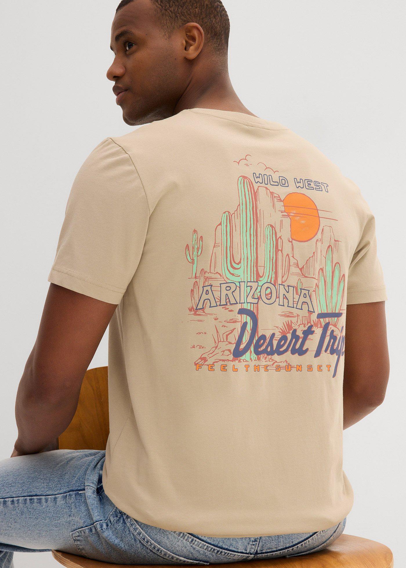 T-shirt z czystej bawełny organicznej - Bonprix