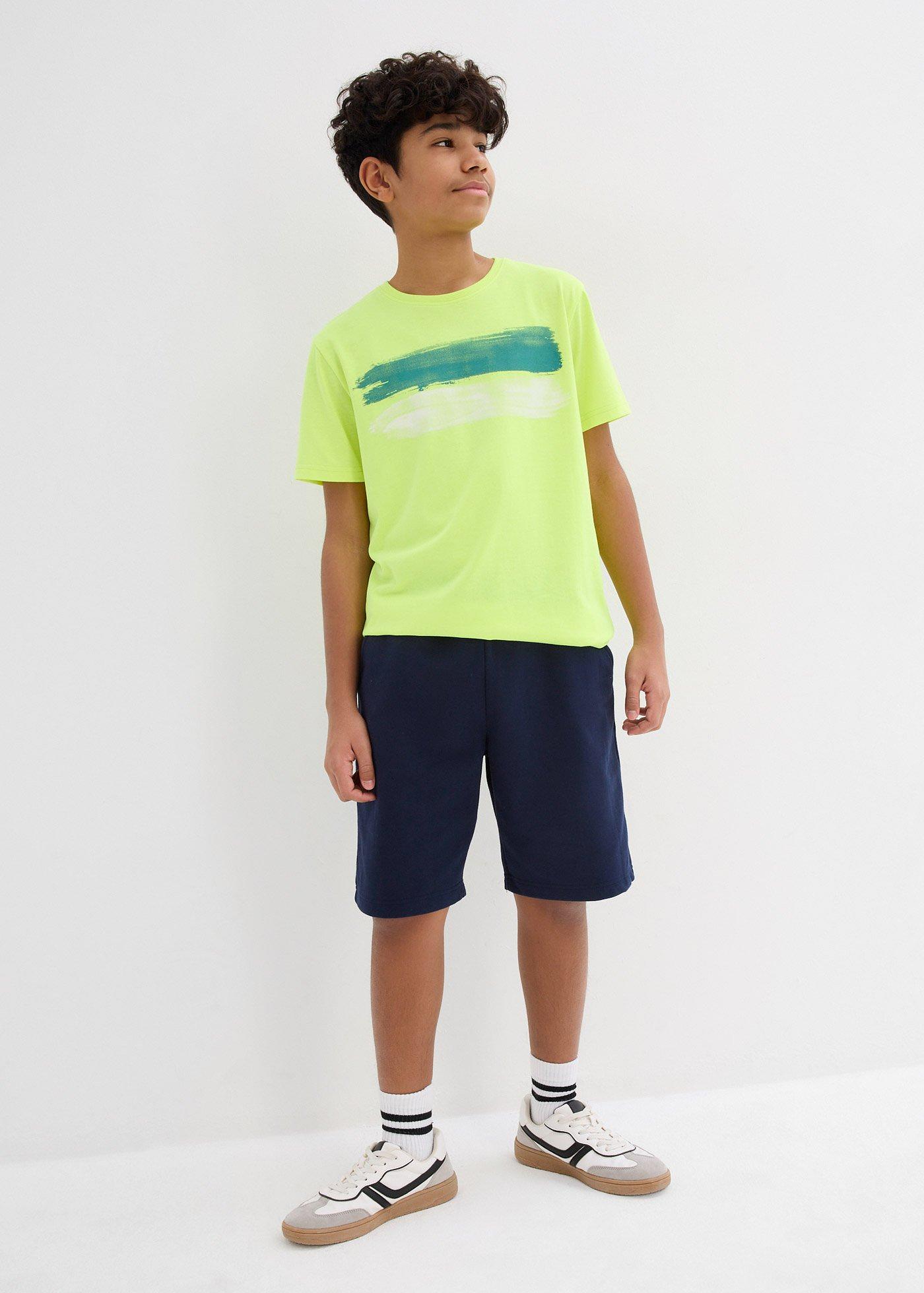 T-shirt w modnych kolorach - Bonprix