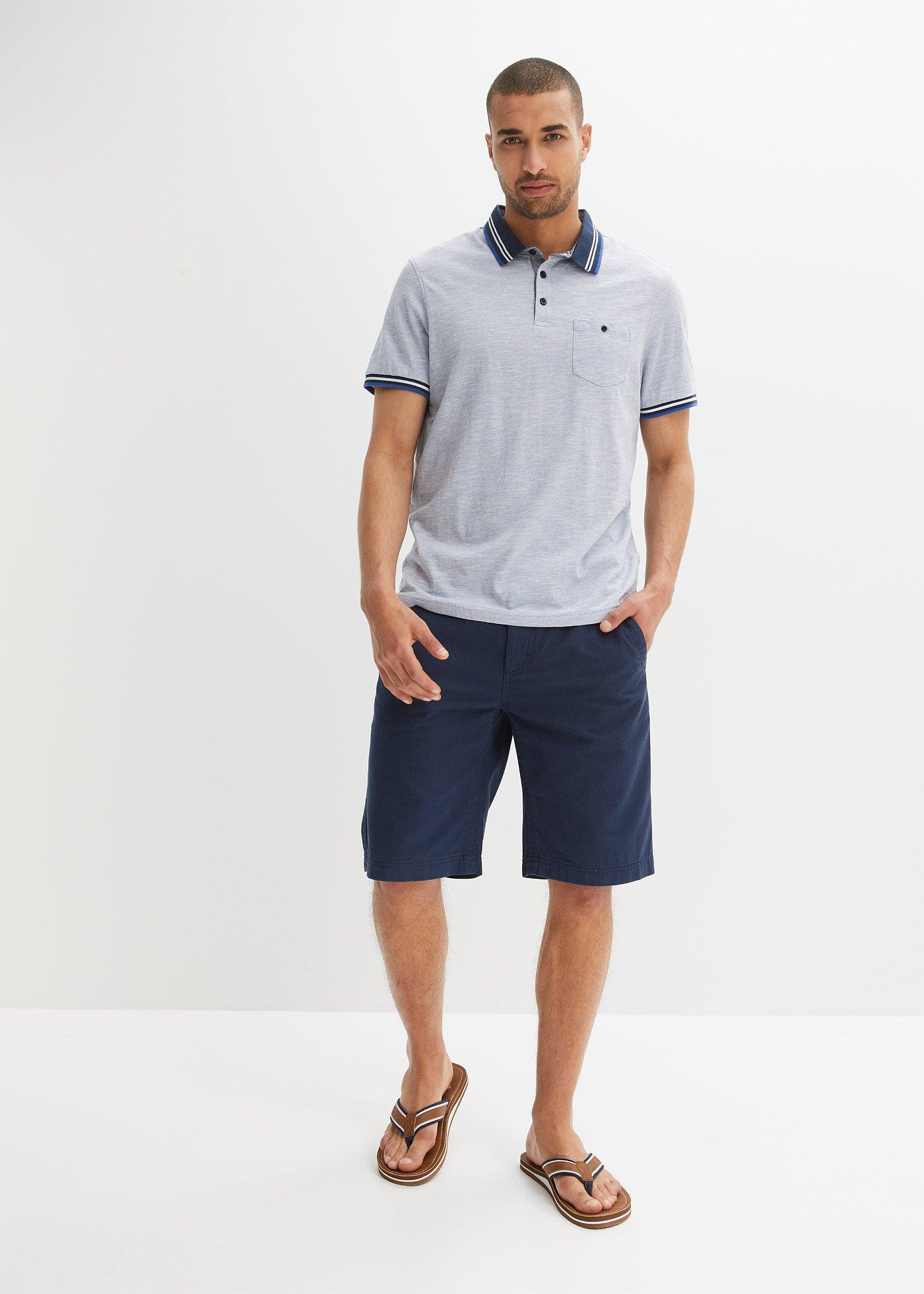 Koszulka polo z czystej bawełny - Bonprix