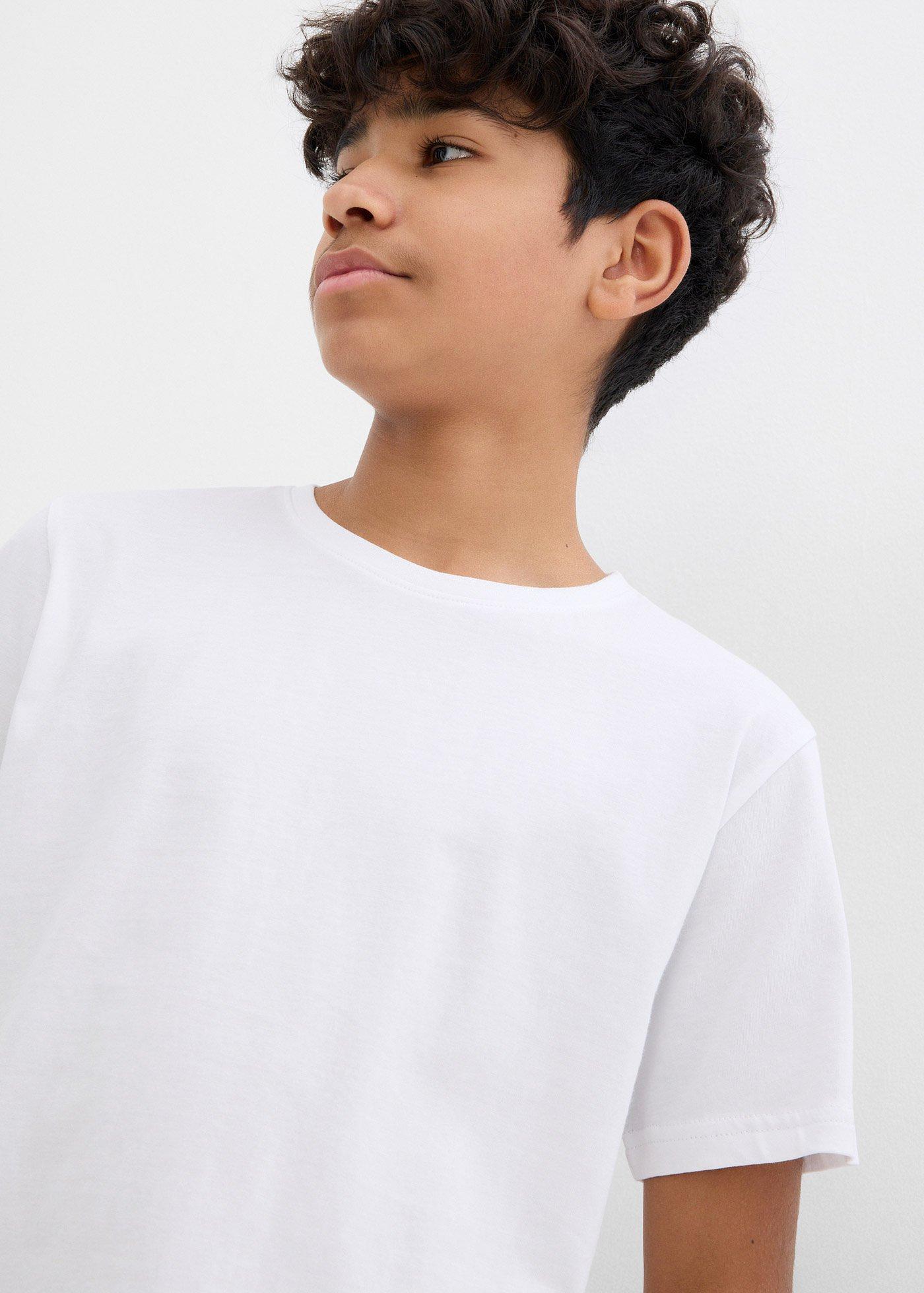 T-shirt (5 szt.) z czystej bawełny - Bonprix