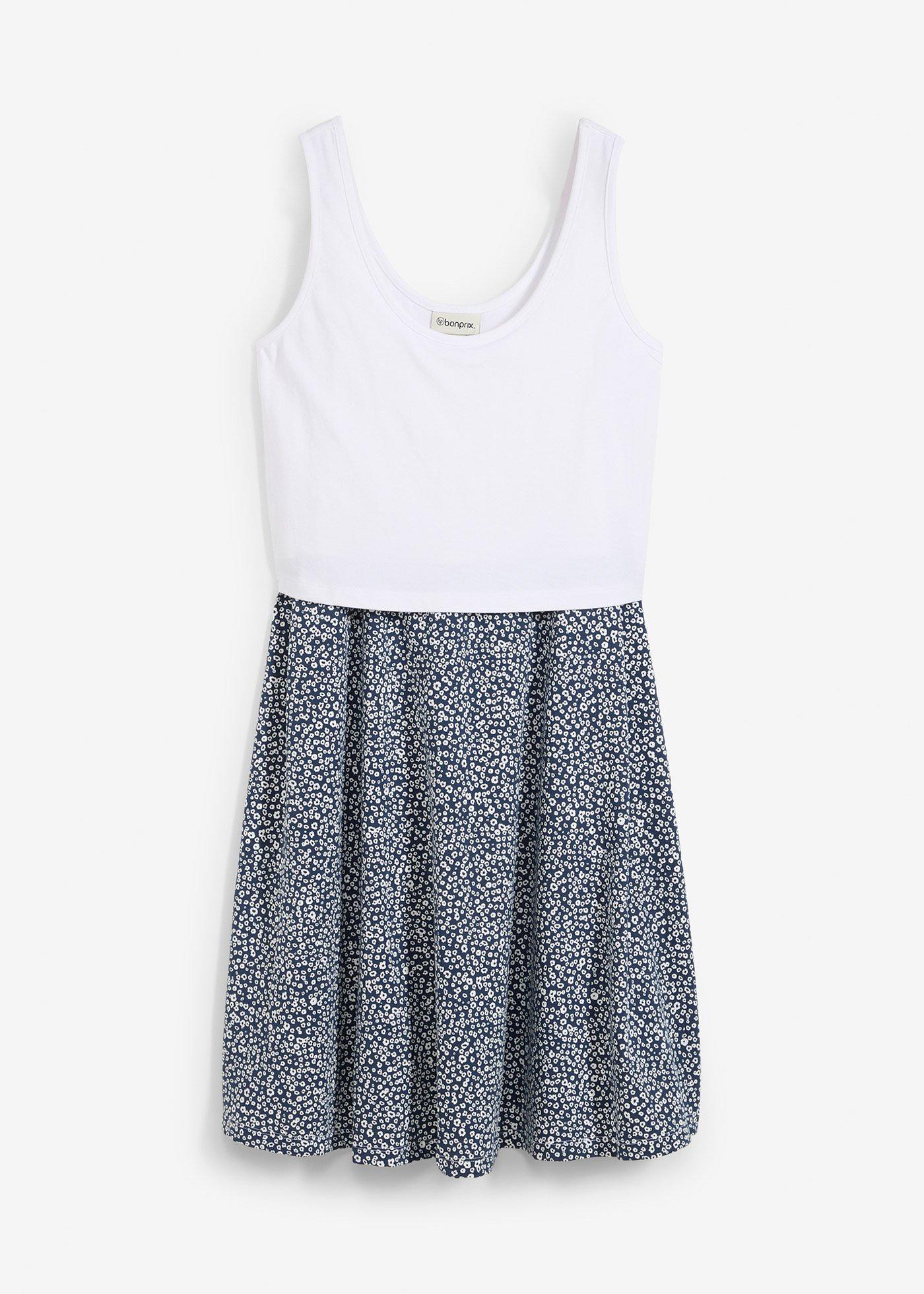 Robe de grossesse et d’allaitement en jersey coton
