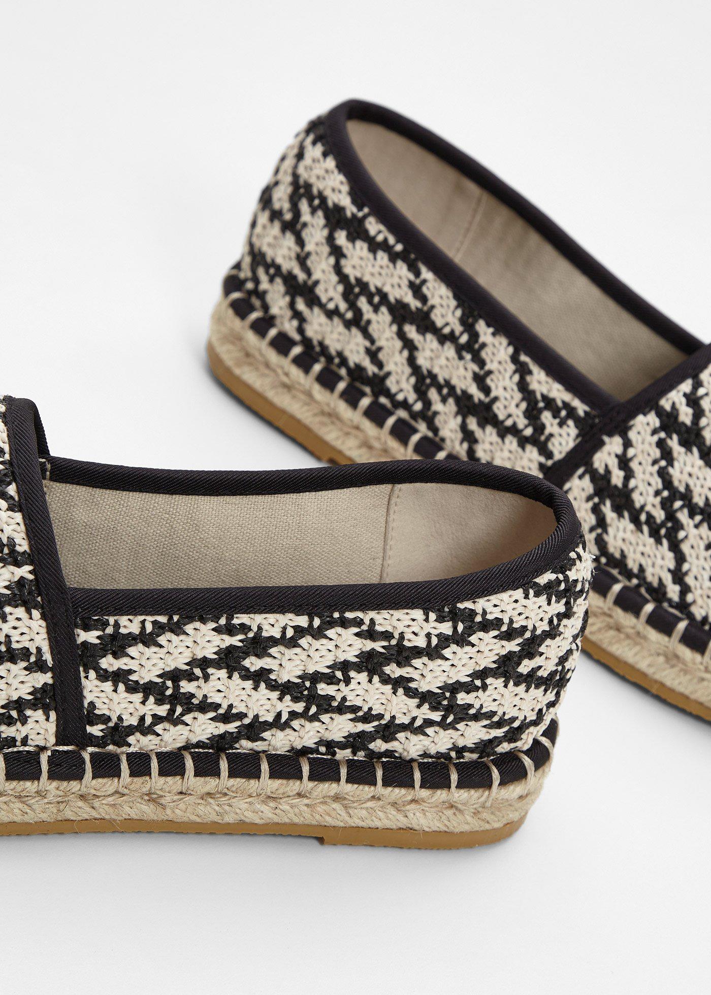 Espadryle z efektem rafii - Bonprix