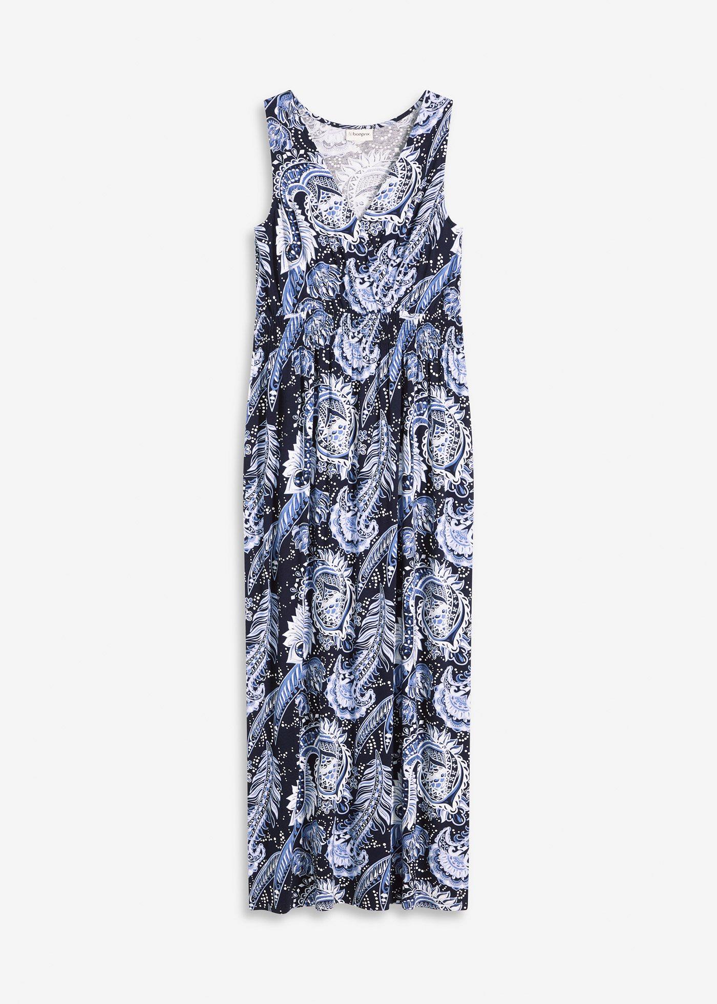 Robe longue en viscose douce et extensible