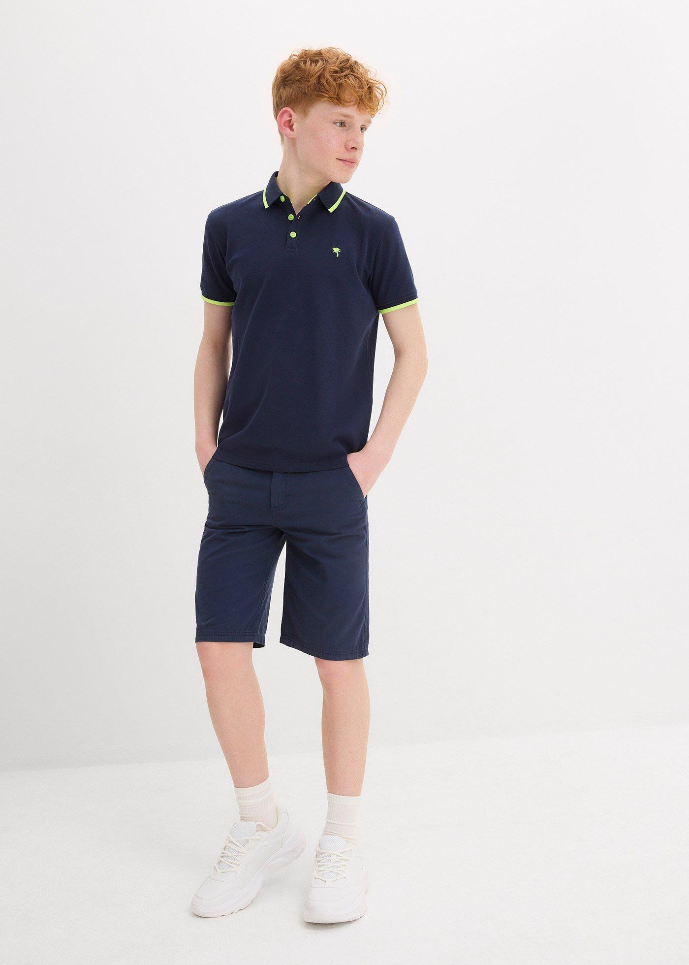 Shirt polo z czystej bawełny pique - Bonprix