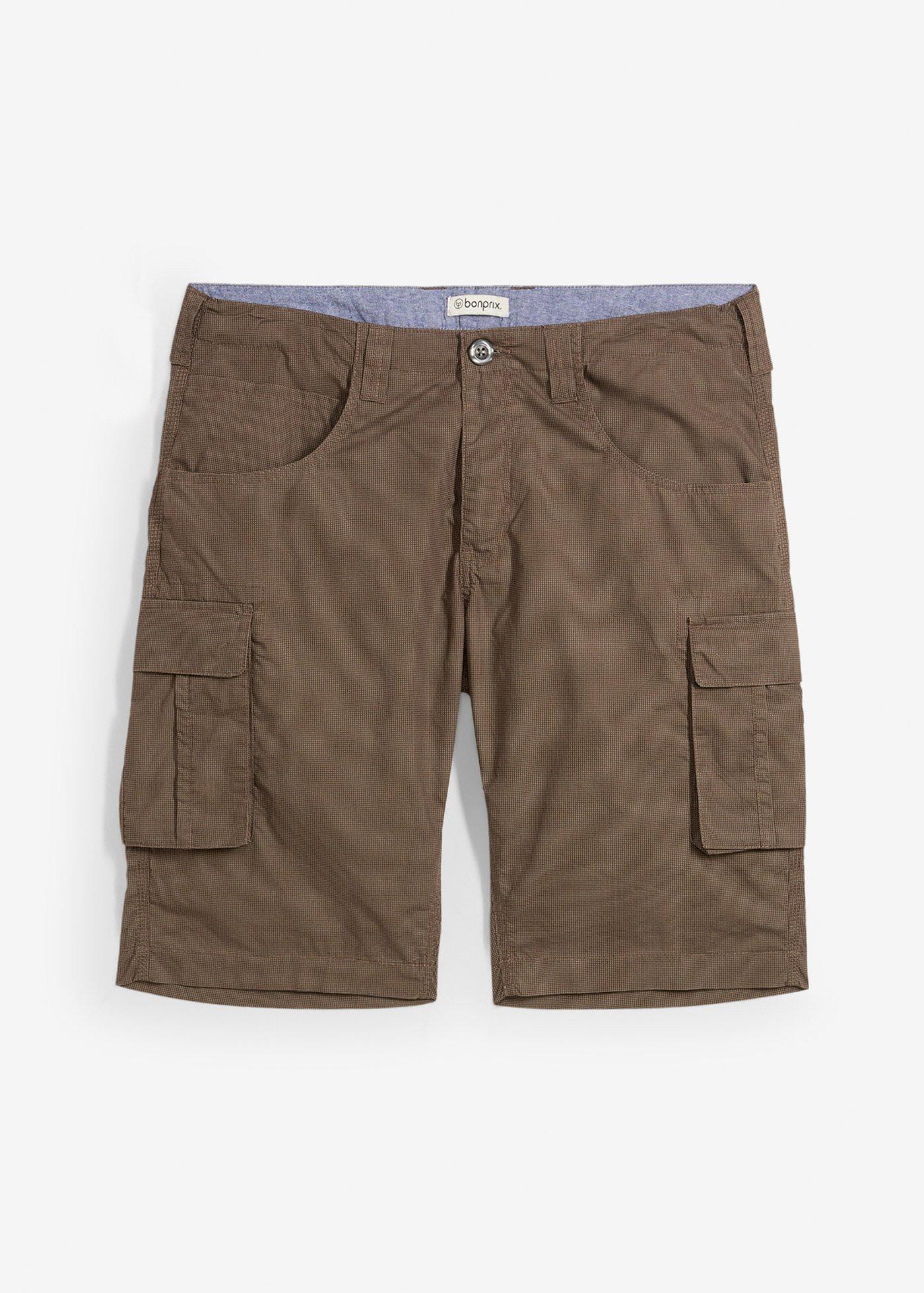 Bermuda cargo loose 100% coton