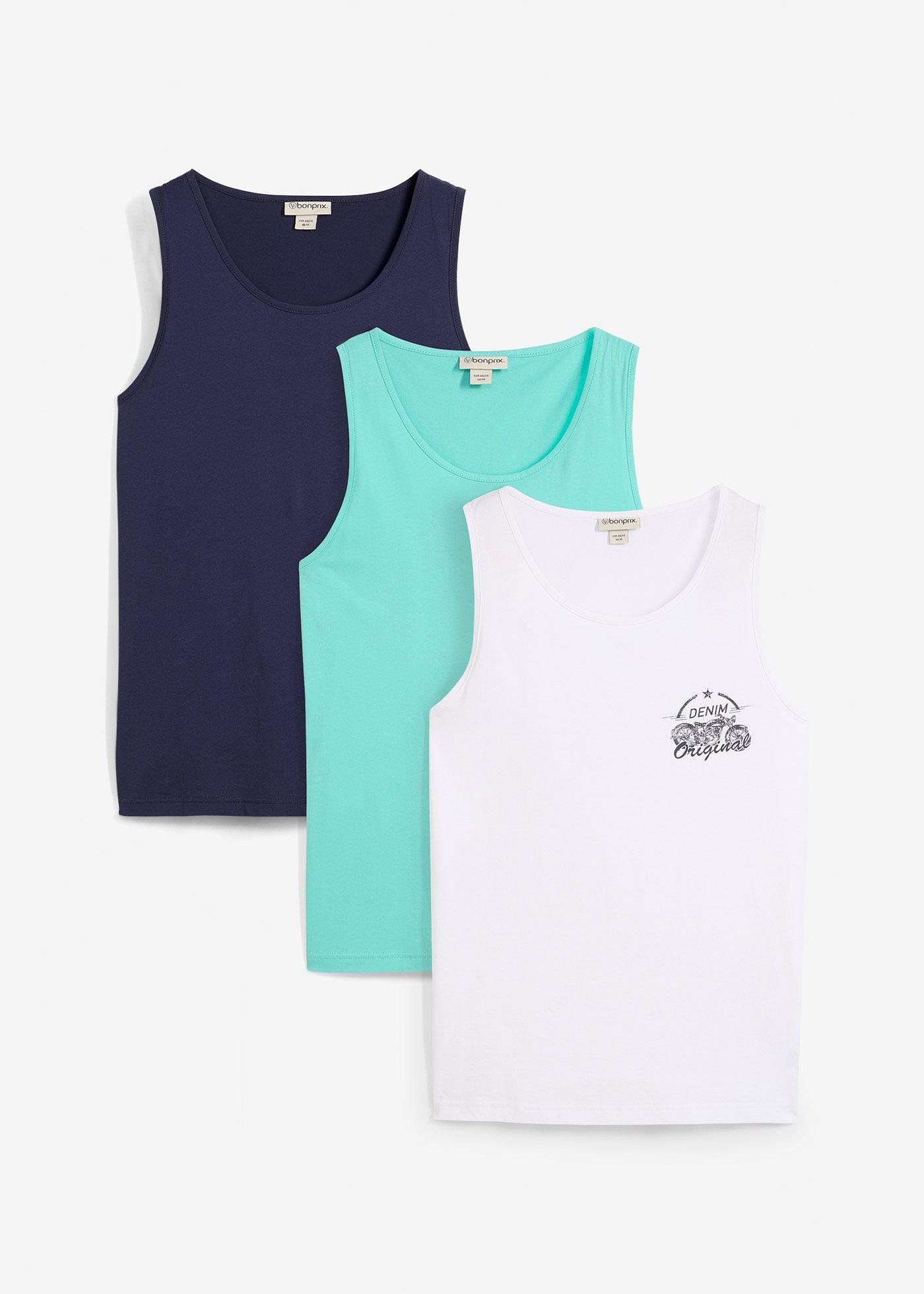 Lot de 3 débardeurs