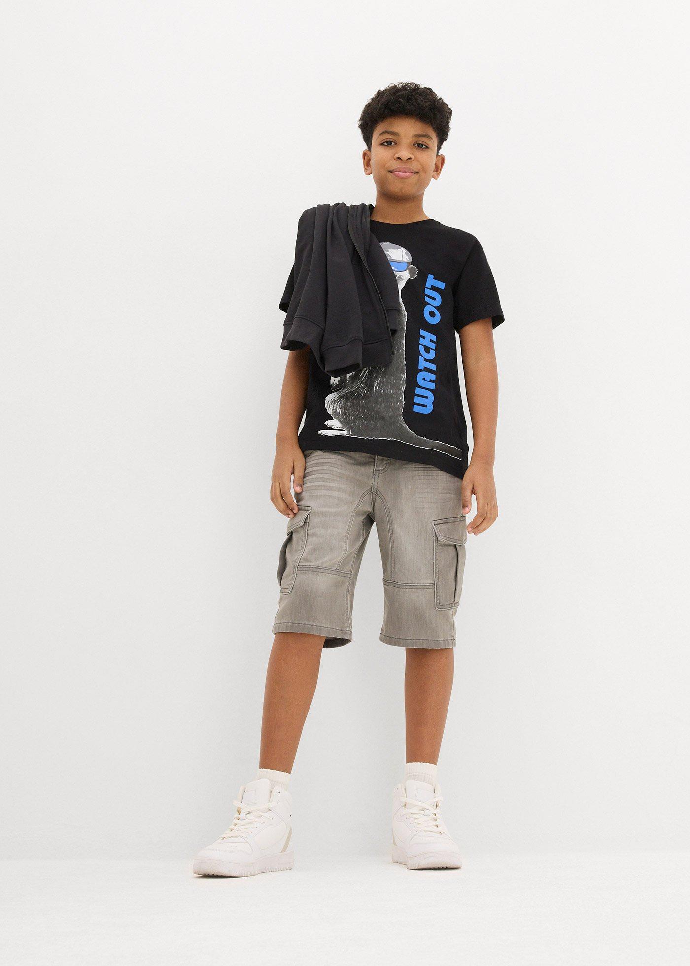 T-shirt z bawełną organiczną - Bonprix