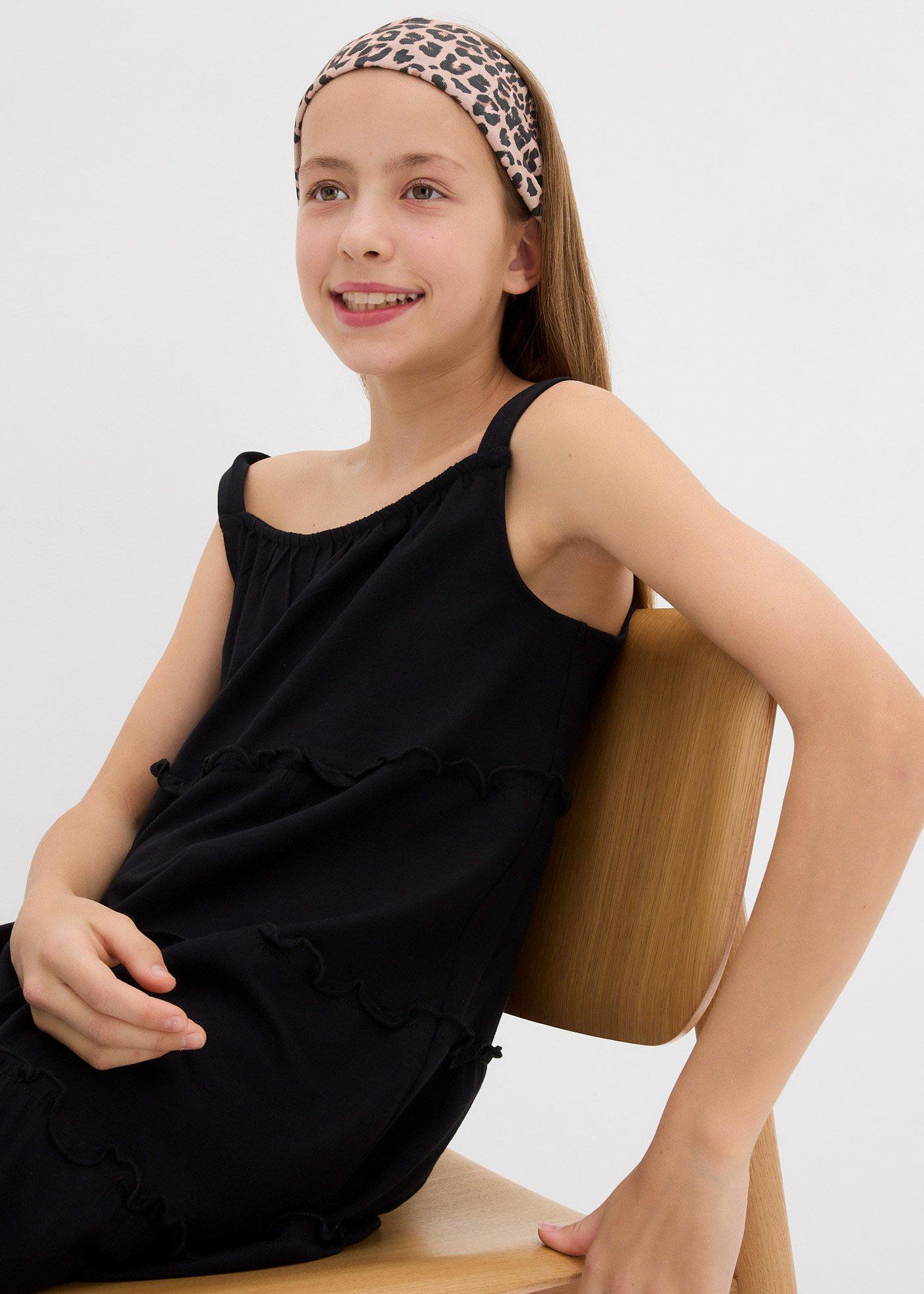 Sukienka na ramiączkach z czystej bawełny organicznej - Bonprix