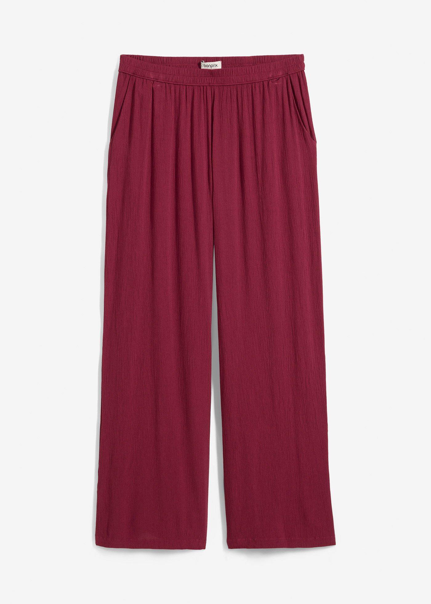 Pantaloni palazzo din viscoză moale