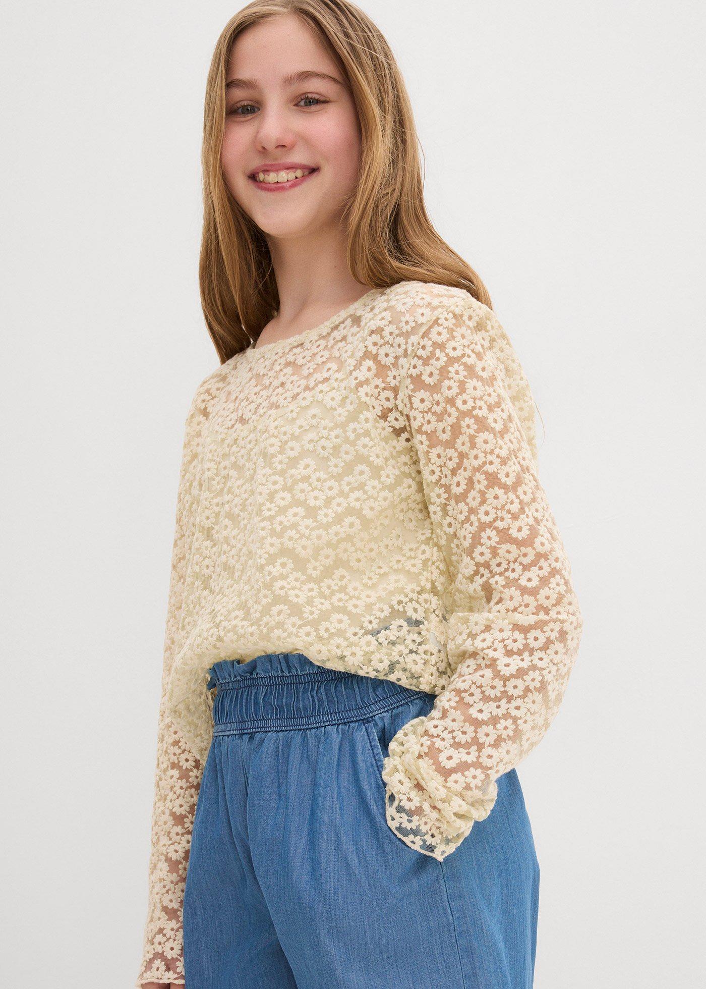 Szorty z gumką w talii z czystej bawełny - Bonprix