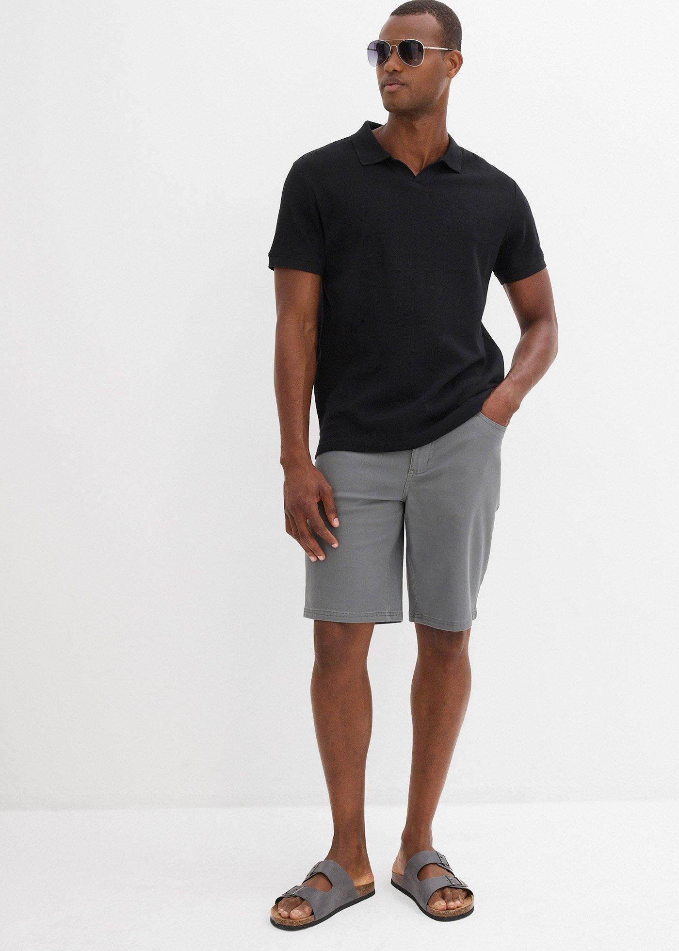 Bermudy ze stretchem, classic fit - Bonprix