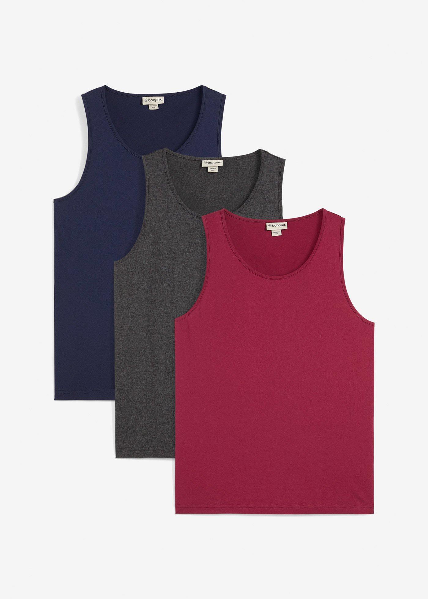 Lot de 3 débardeurs