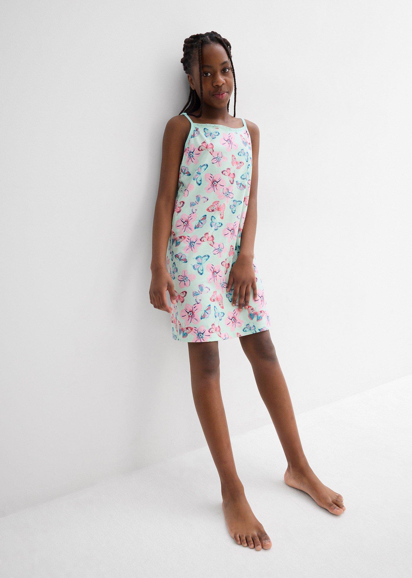 Koszula nocna z miękką bawełną organiczną (2 szt.) - Bonprix