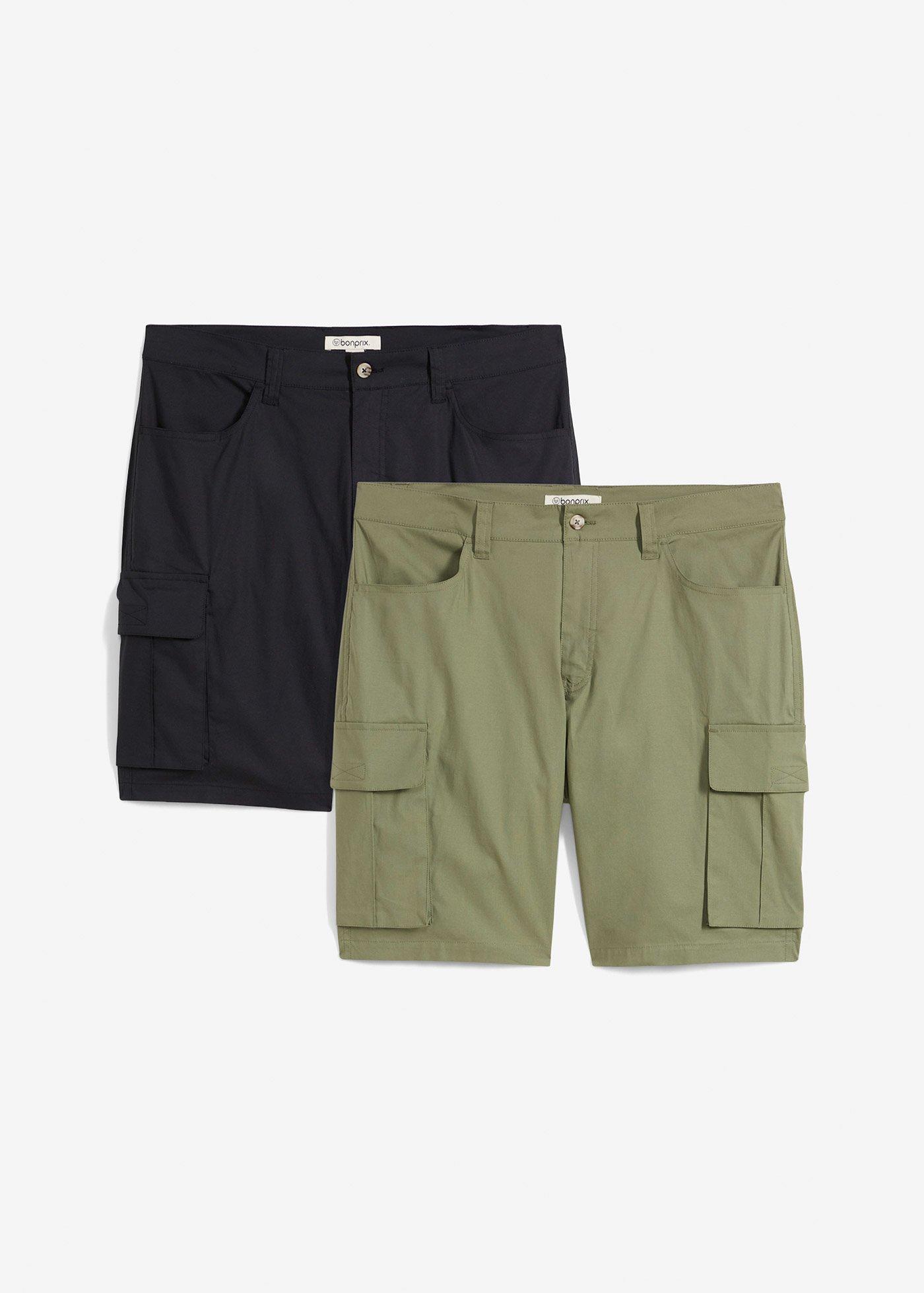 Lot de 2 bermudas cargo