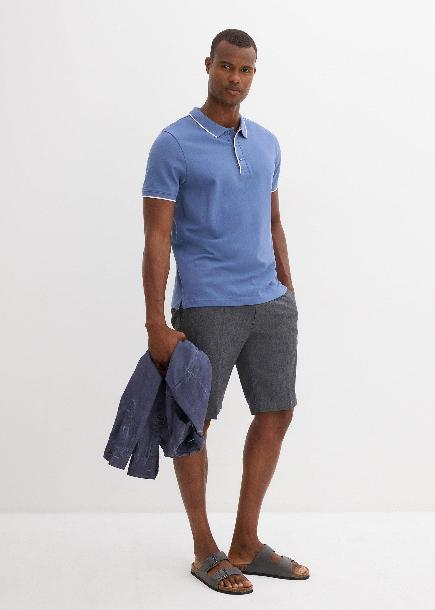 Shirt polo z czystej bawełny pique - Bonprix