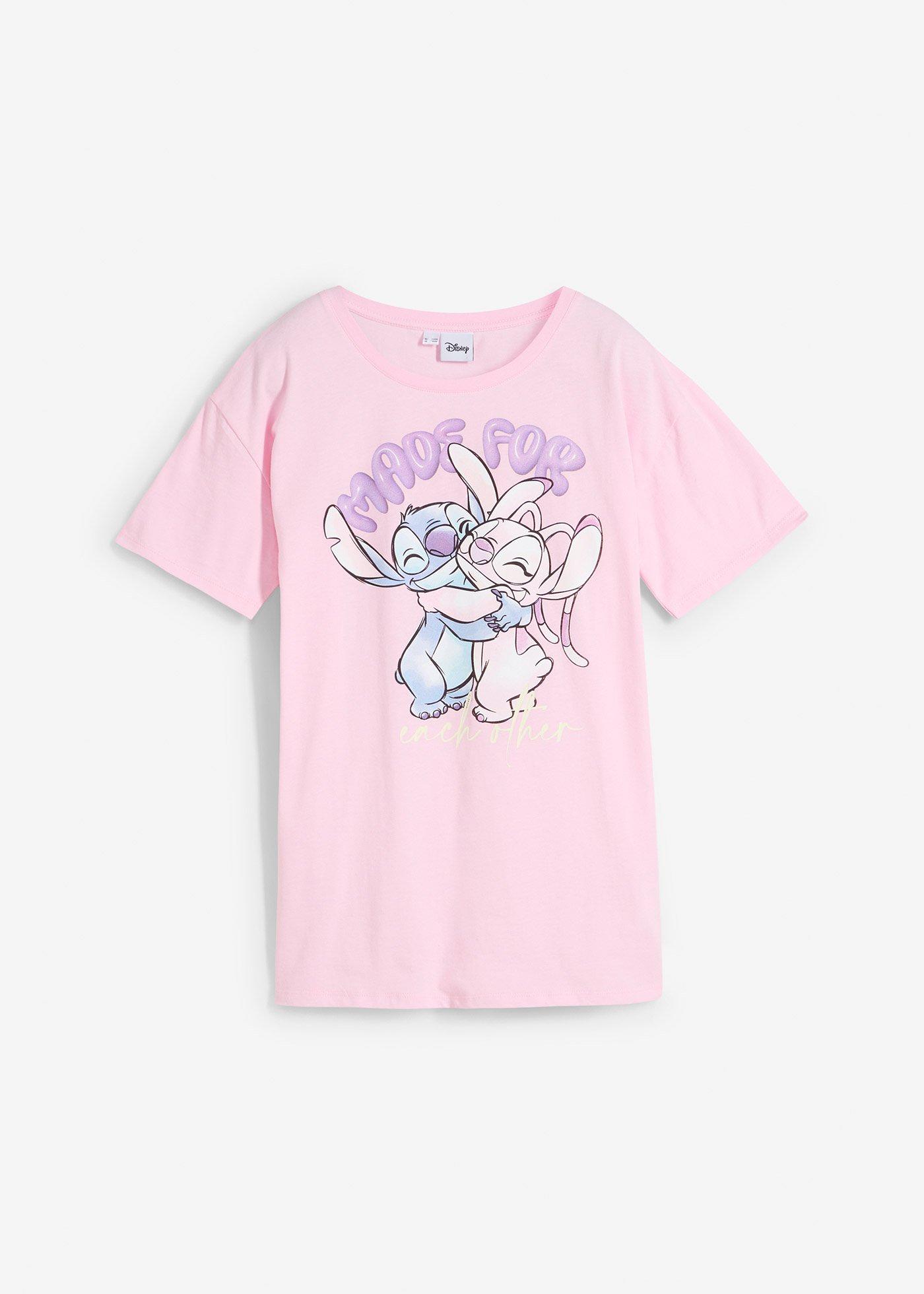 Koszulka Disney Stitch z czystej bawełny - Bonprix