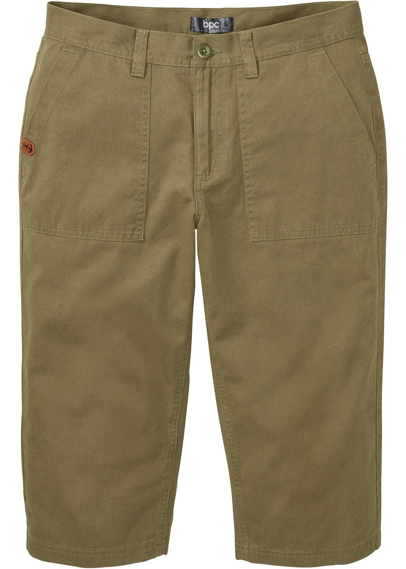 Bermude lungi din bumbac pur, Regular Fit