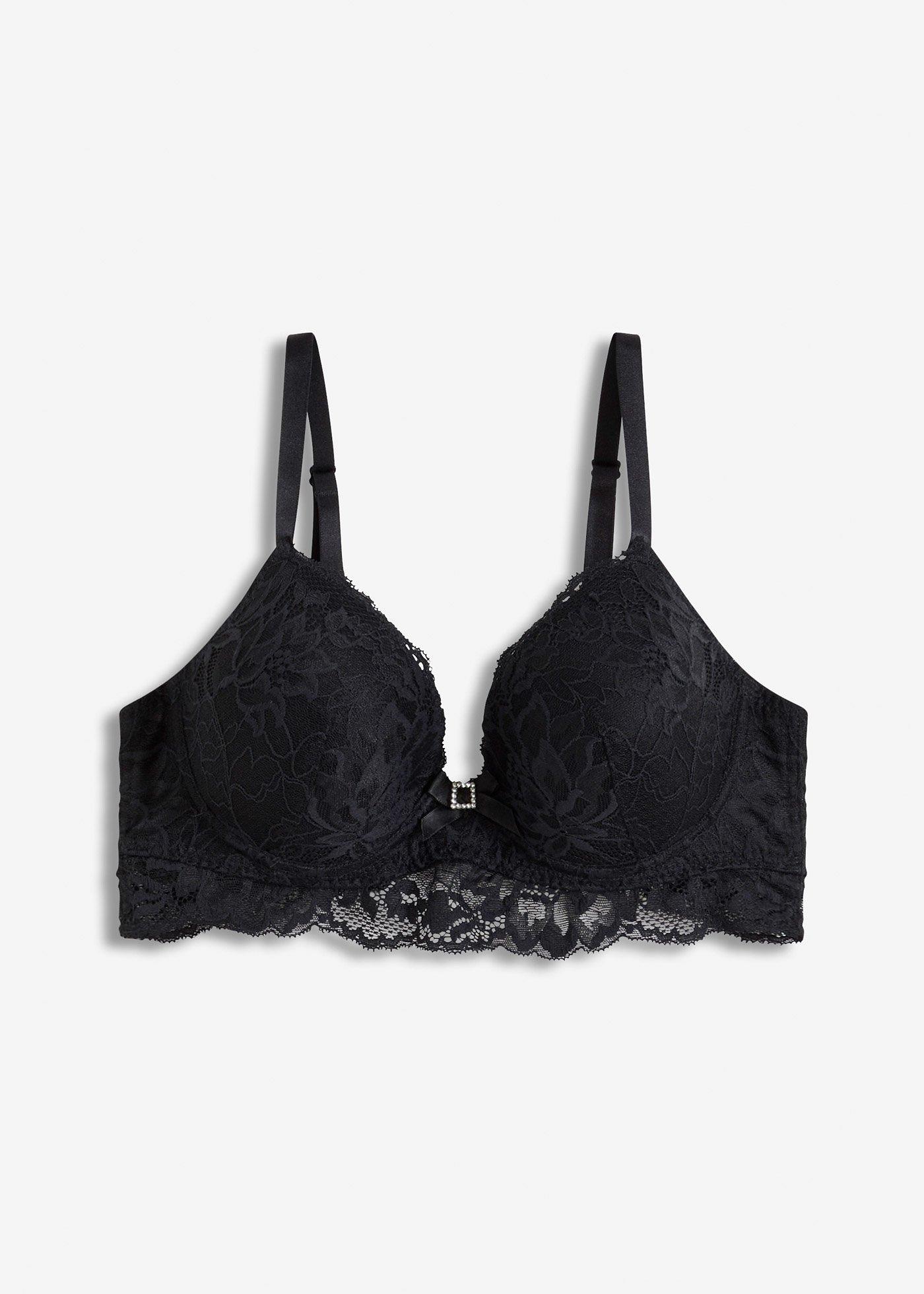 Soutien-gorge à coques et dentelle délicate