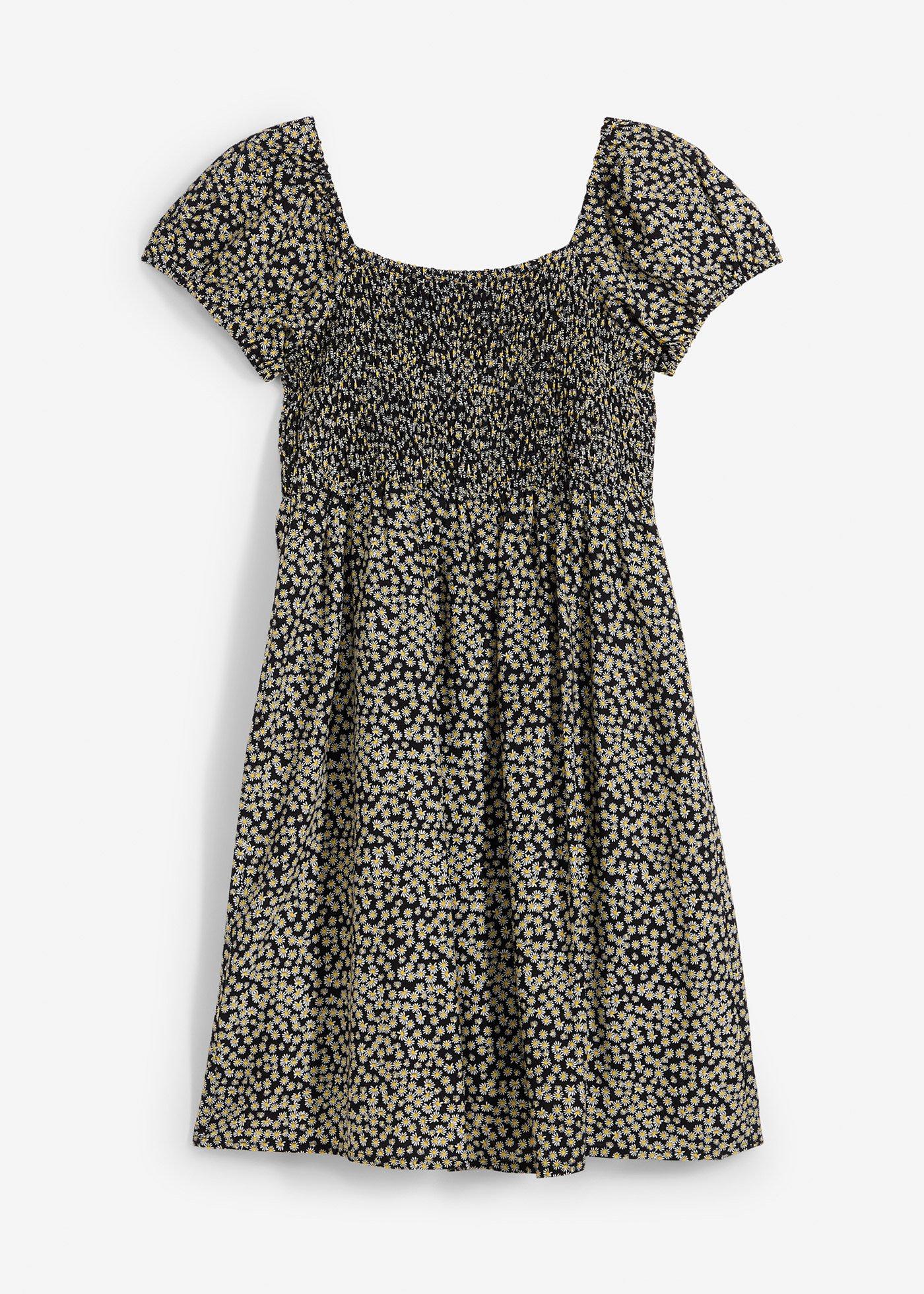 Robe courte en viscose fluide