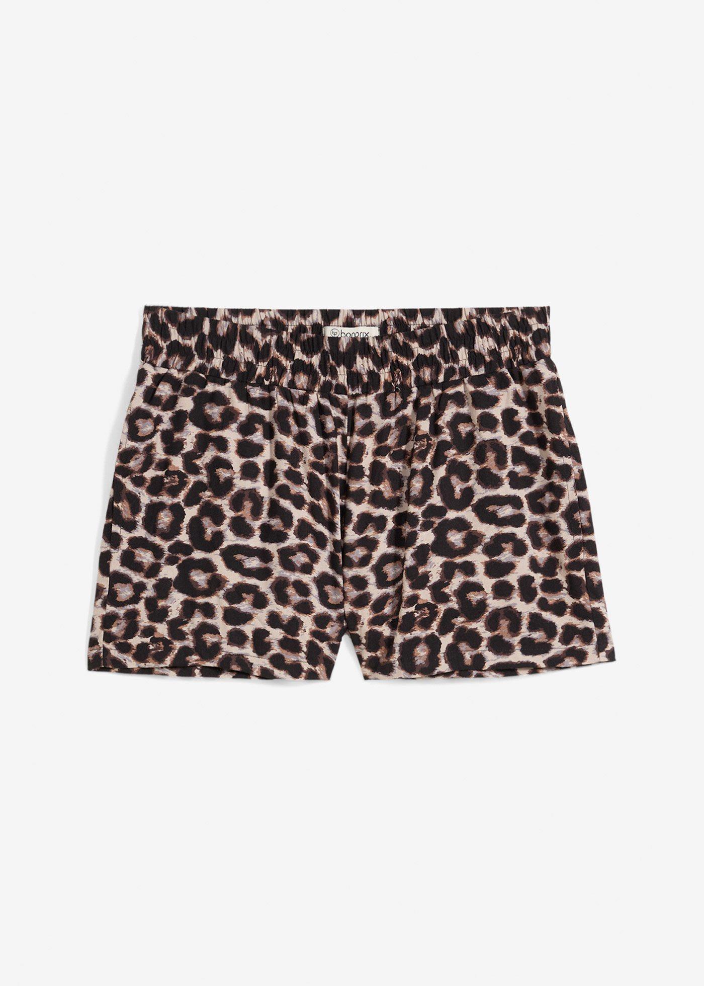 Short à taille élastiquée