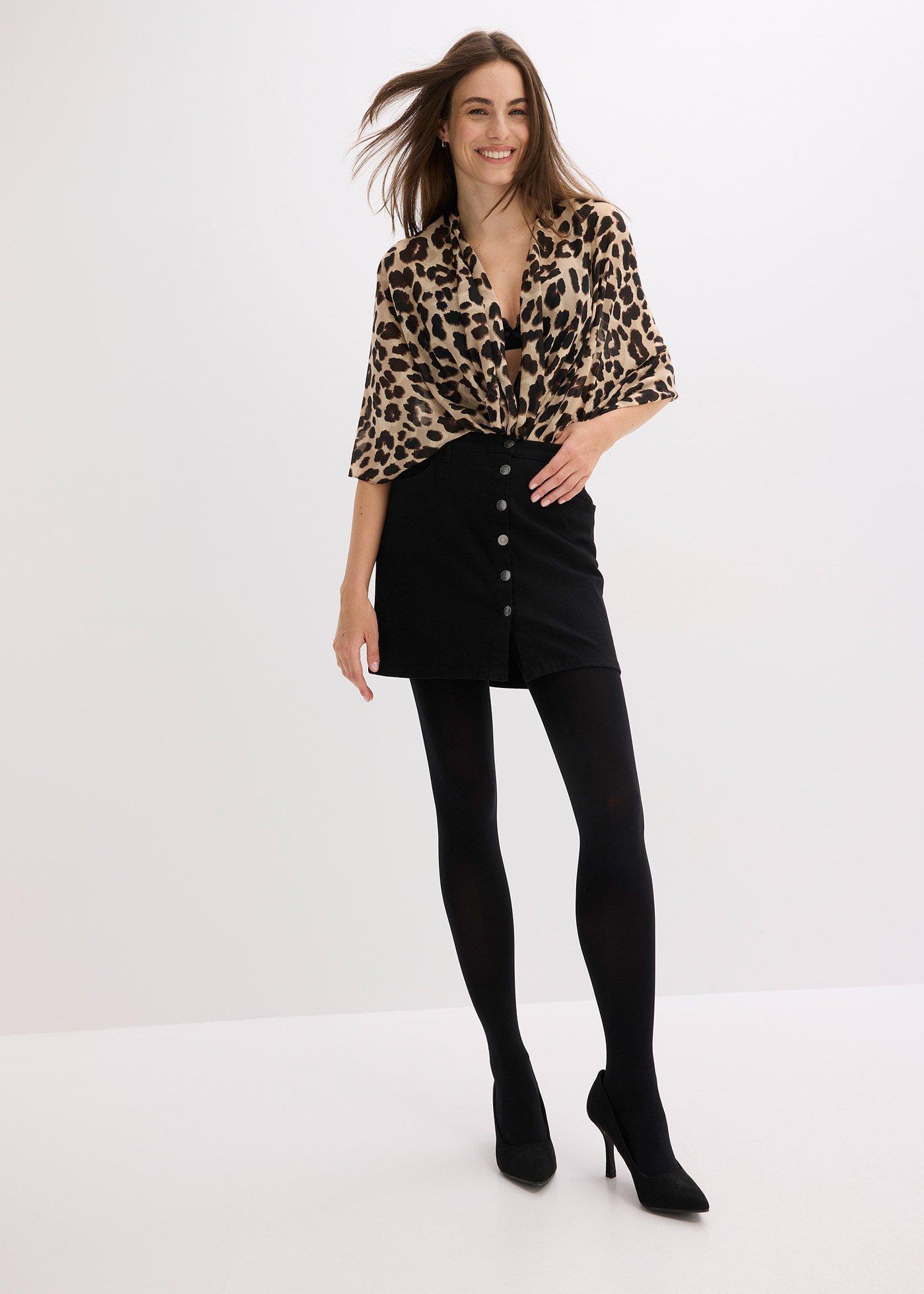 Nieprześwitujące rajstopy 100 DEN - Bonprix