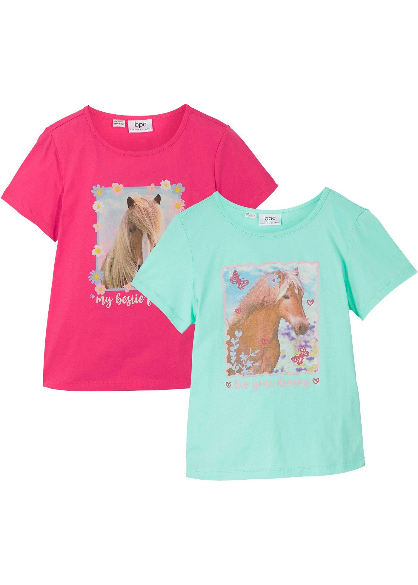 T-shirt  z czystej bawełny organicznej (2 szt.) - Bonprix