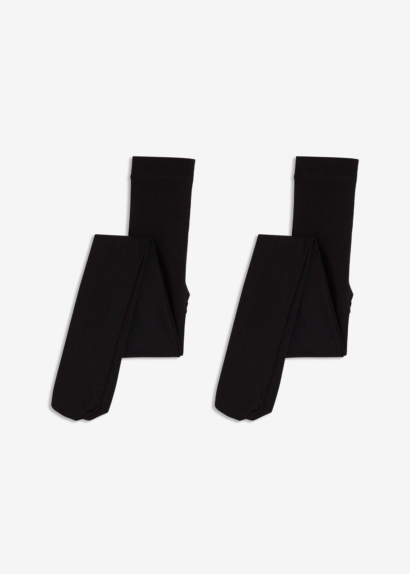 Lot de 2 collants thermiques polaires 140D