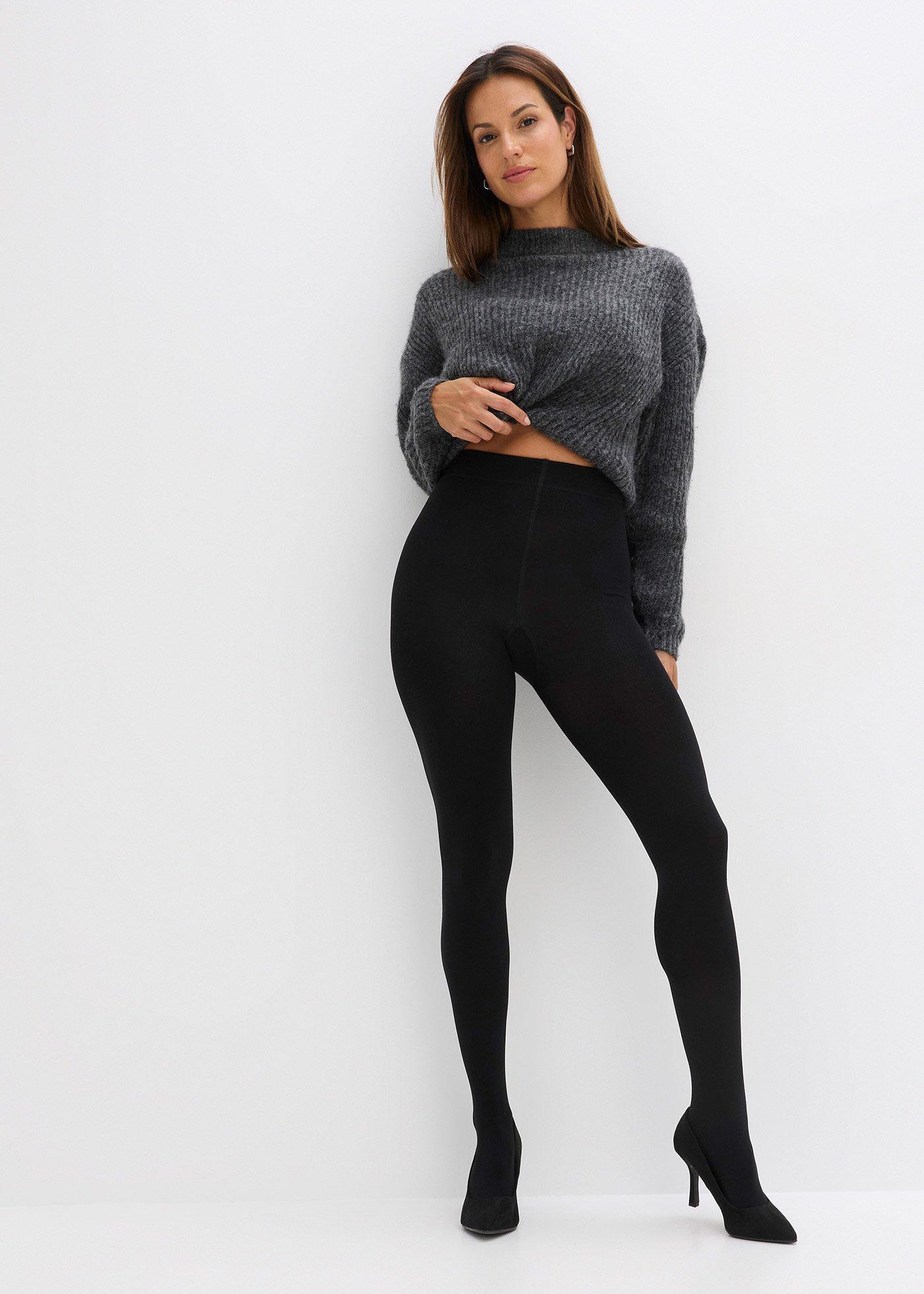 Ciepłe rajstopy z polaru 140den (2 pary) - Bonprix