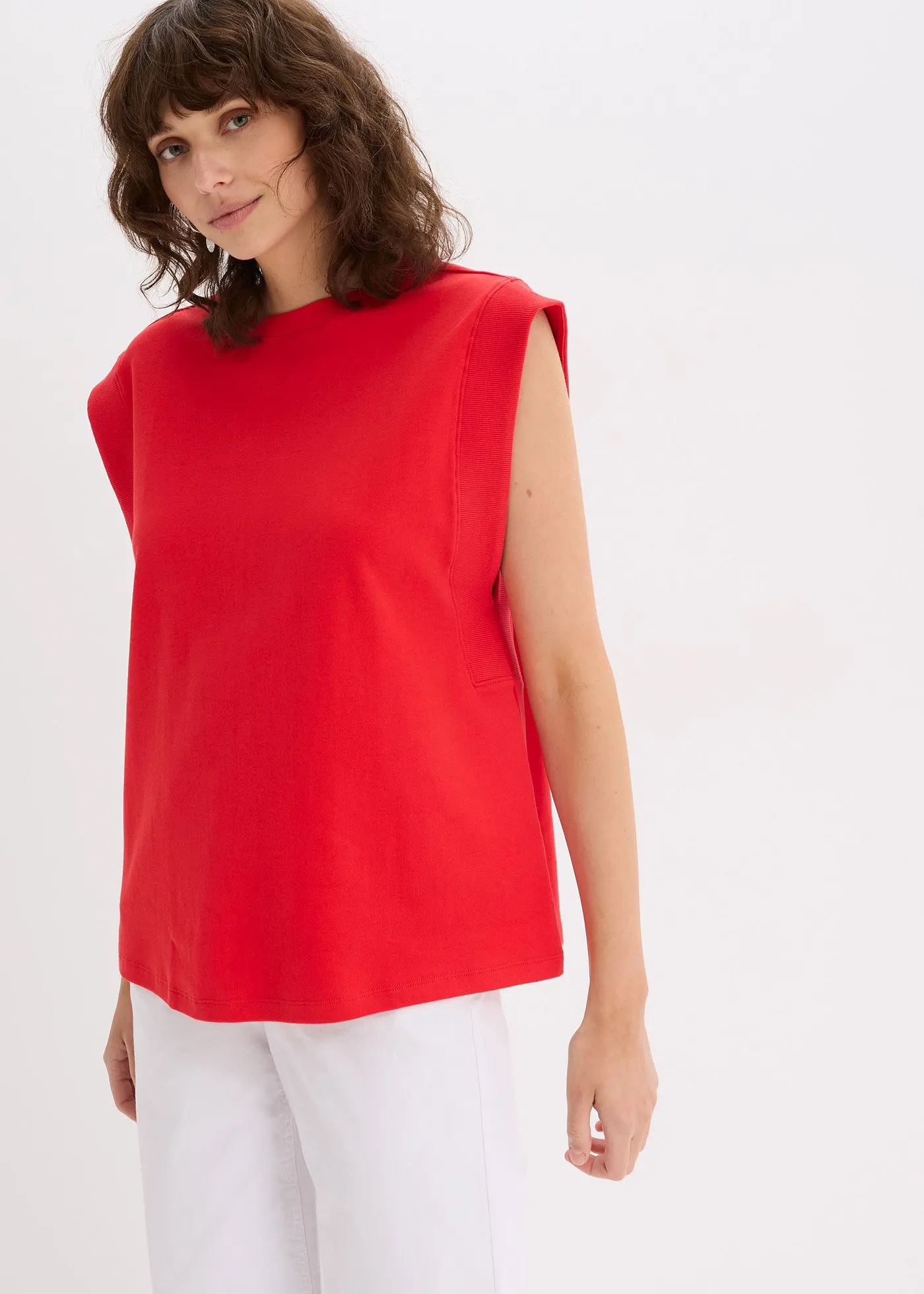 Bonprix Top mit Ripp-Айнзатц в Эрмелле