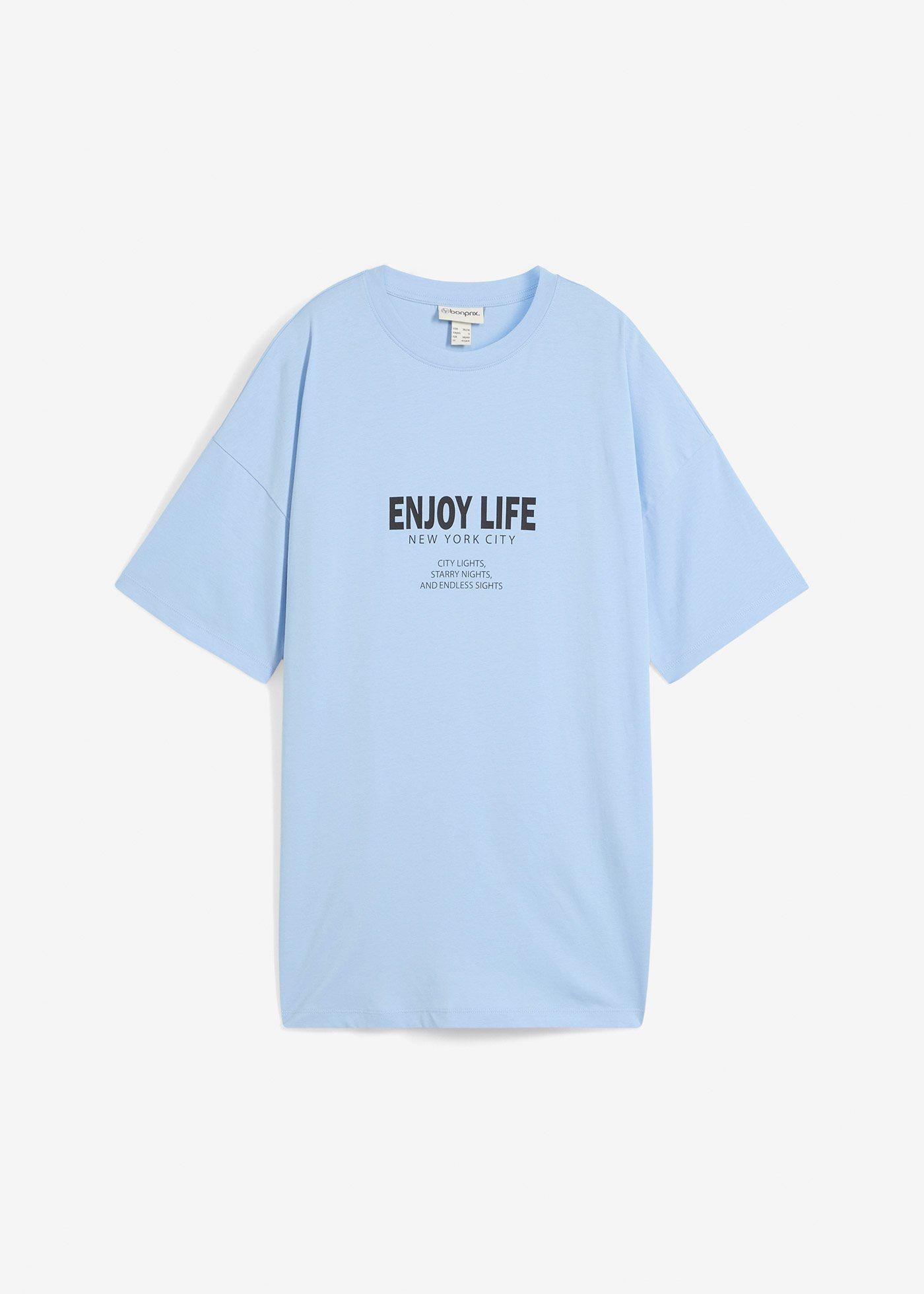 T-shirt oversize 100% coton