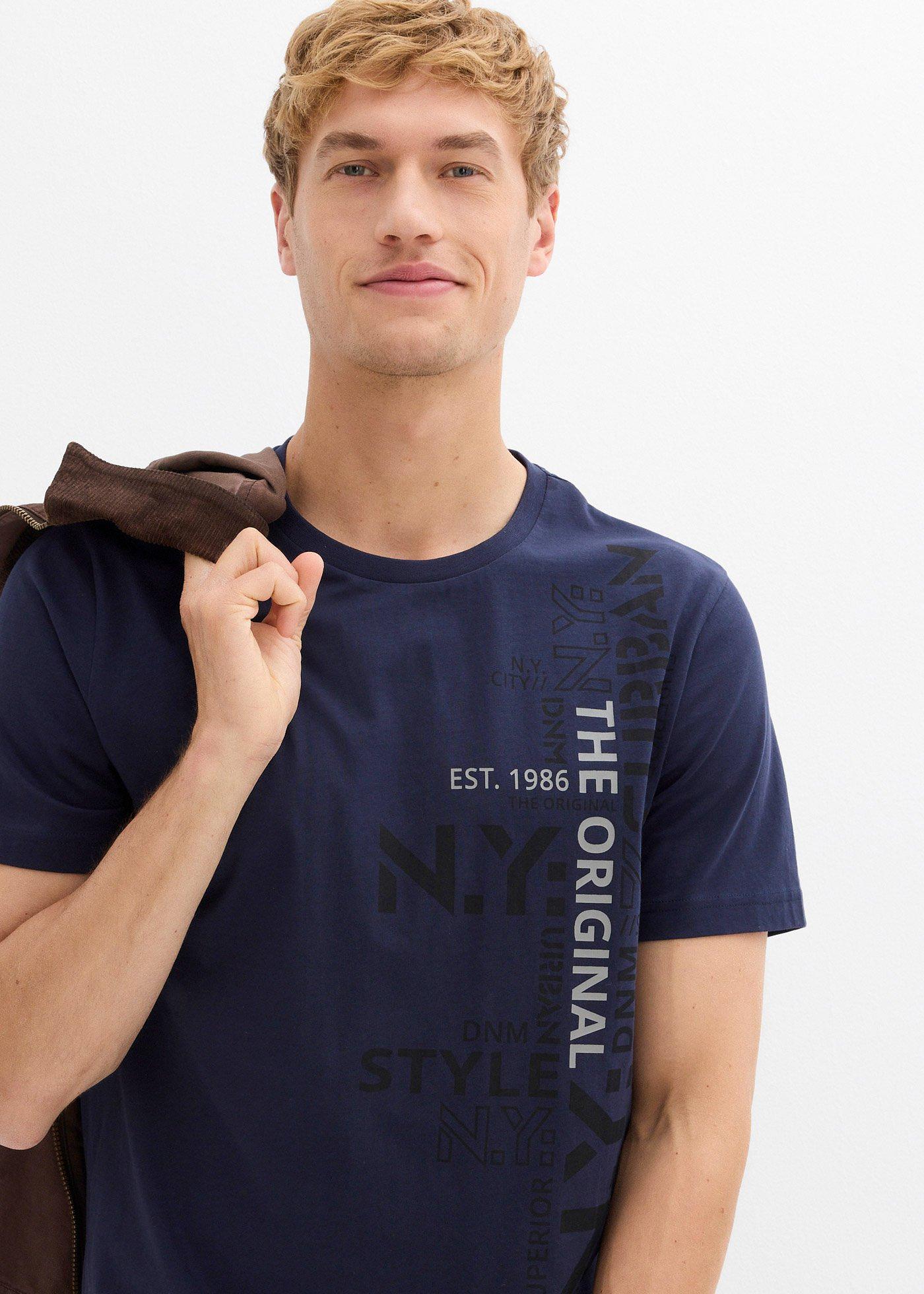 T-shirt z bawełny organicznej - Bonprix