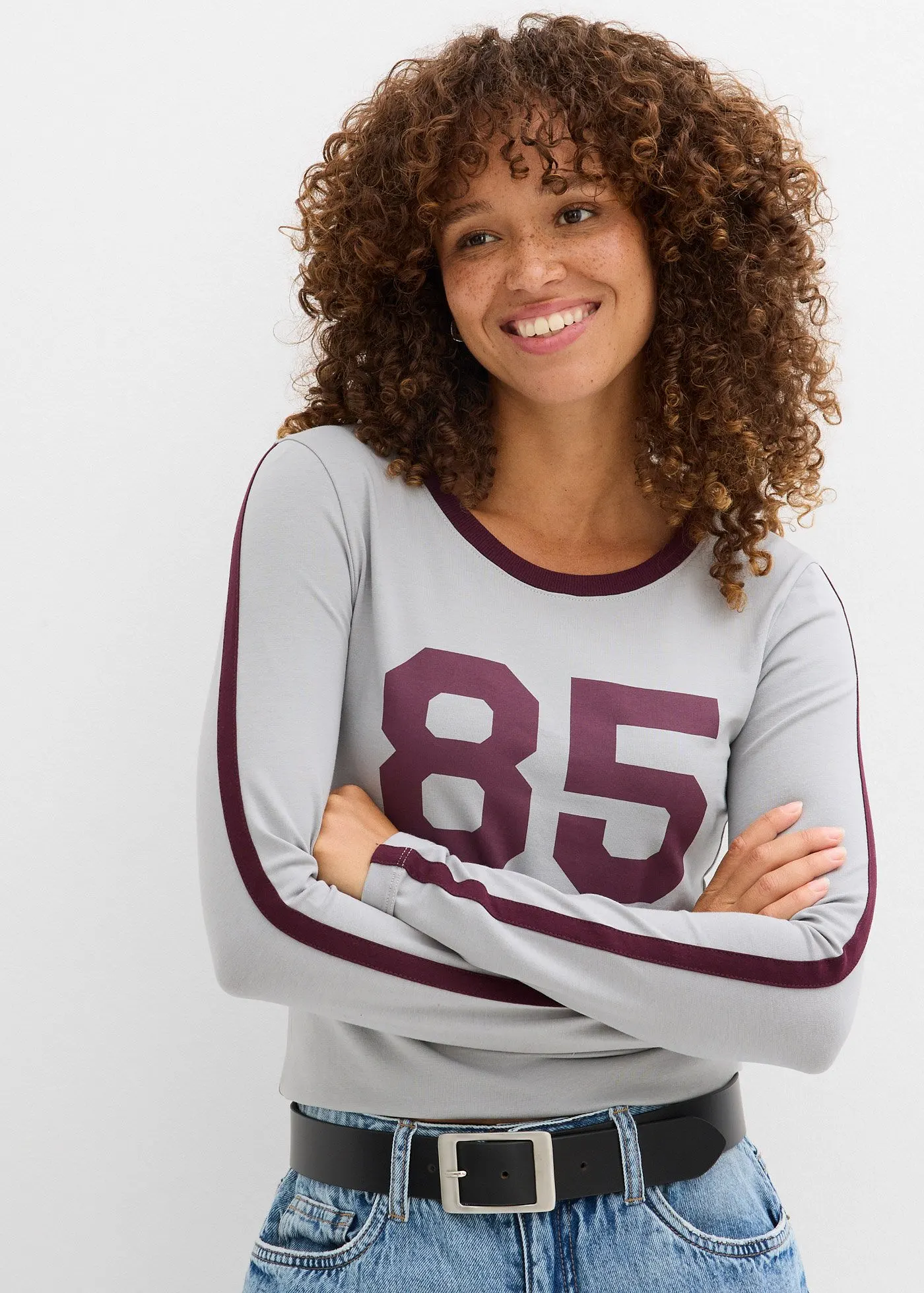 Футболка Bonprix из трикотажа leichtem