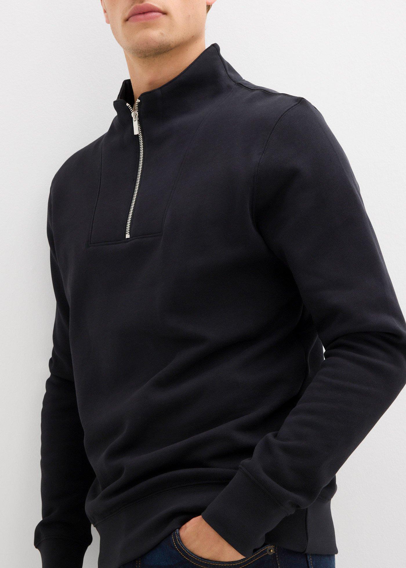 Bluza ze stójką z czystej bawełny organicznej - Bonprix