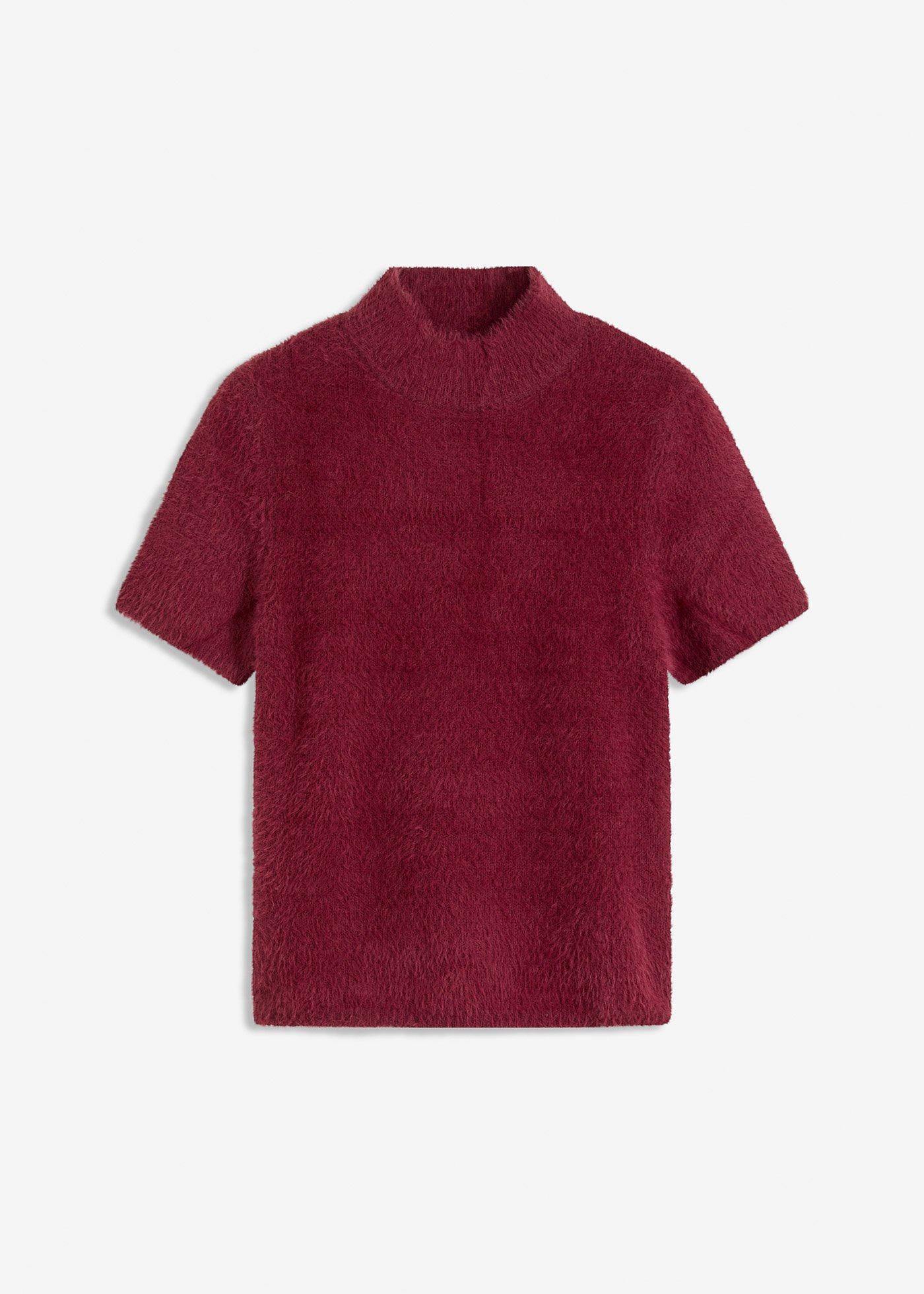 Pull en maille poilue