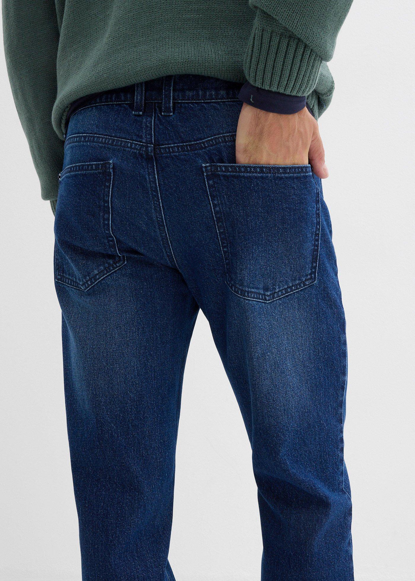 Dżinsy ze stretchem o kroju relaxed fit, straight - Bonprix