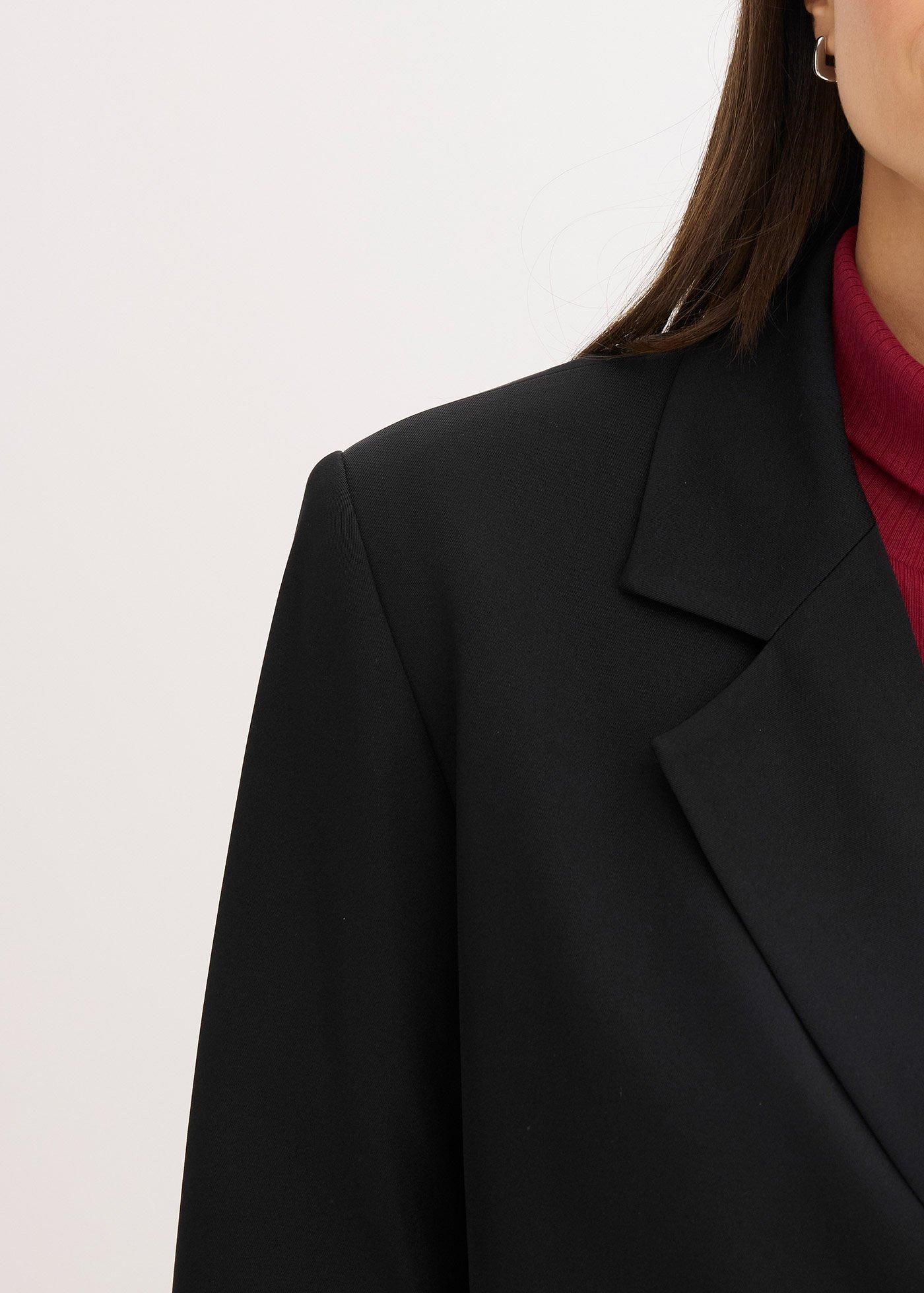 Żakiet oversize \ wiązaniem w talii - Bonprix