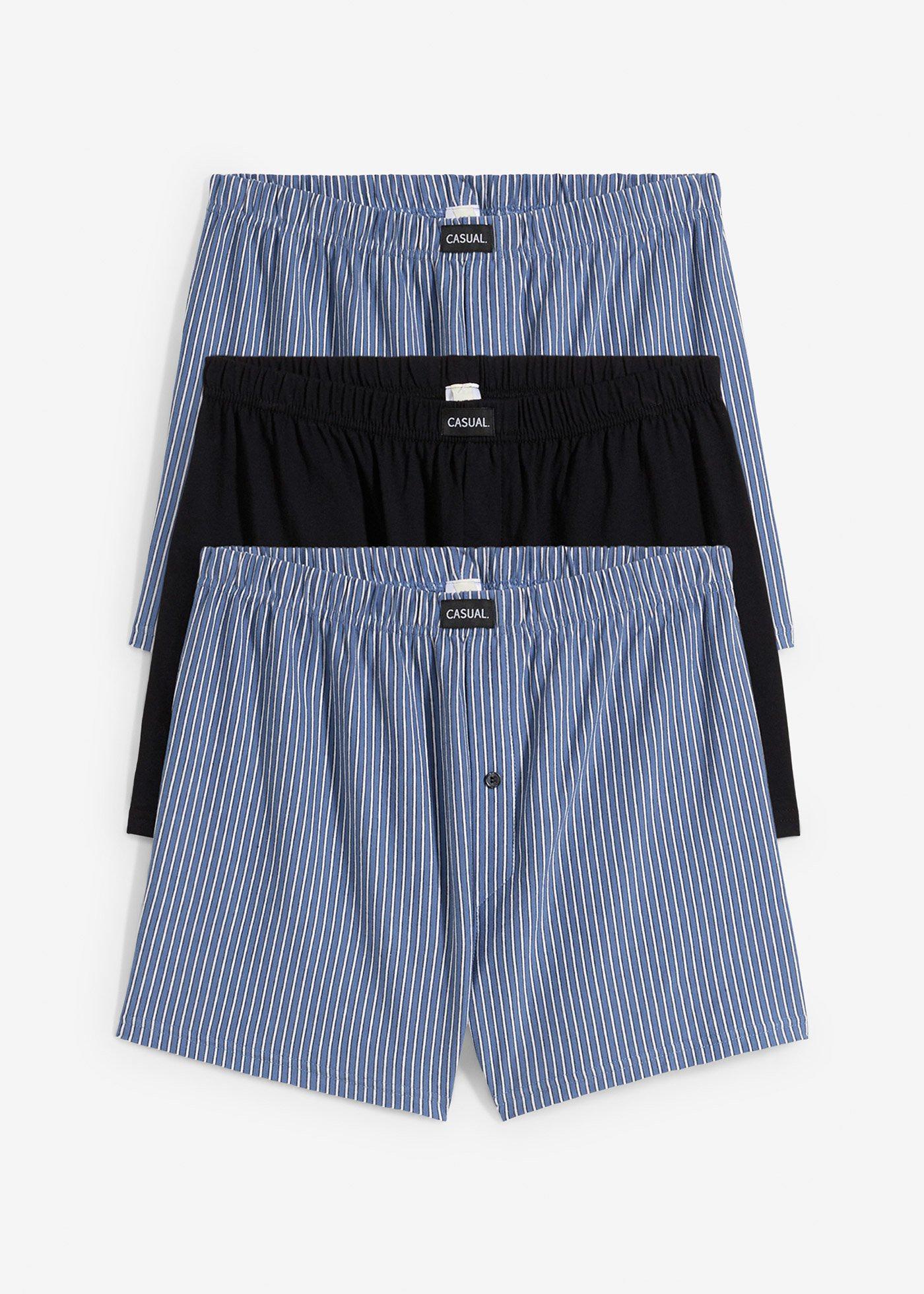 Chilot boxer lejer din jerse de bumbac (set/3 buc.)