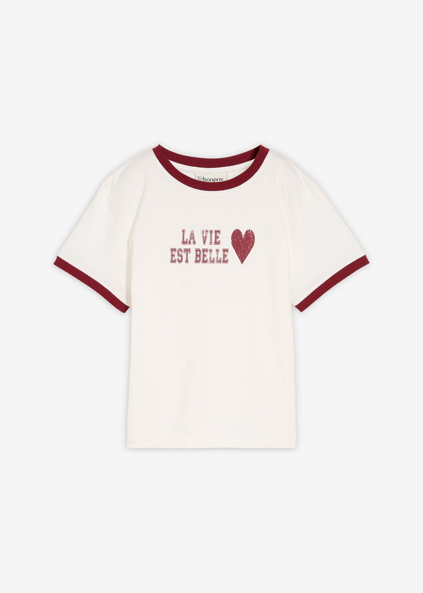 T-shirt 100% coton