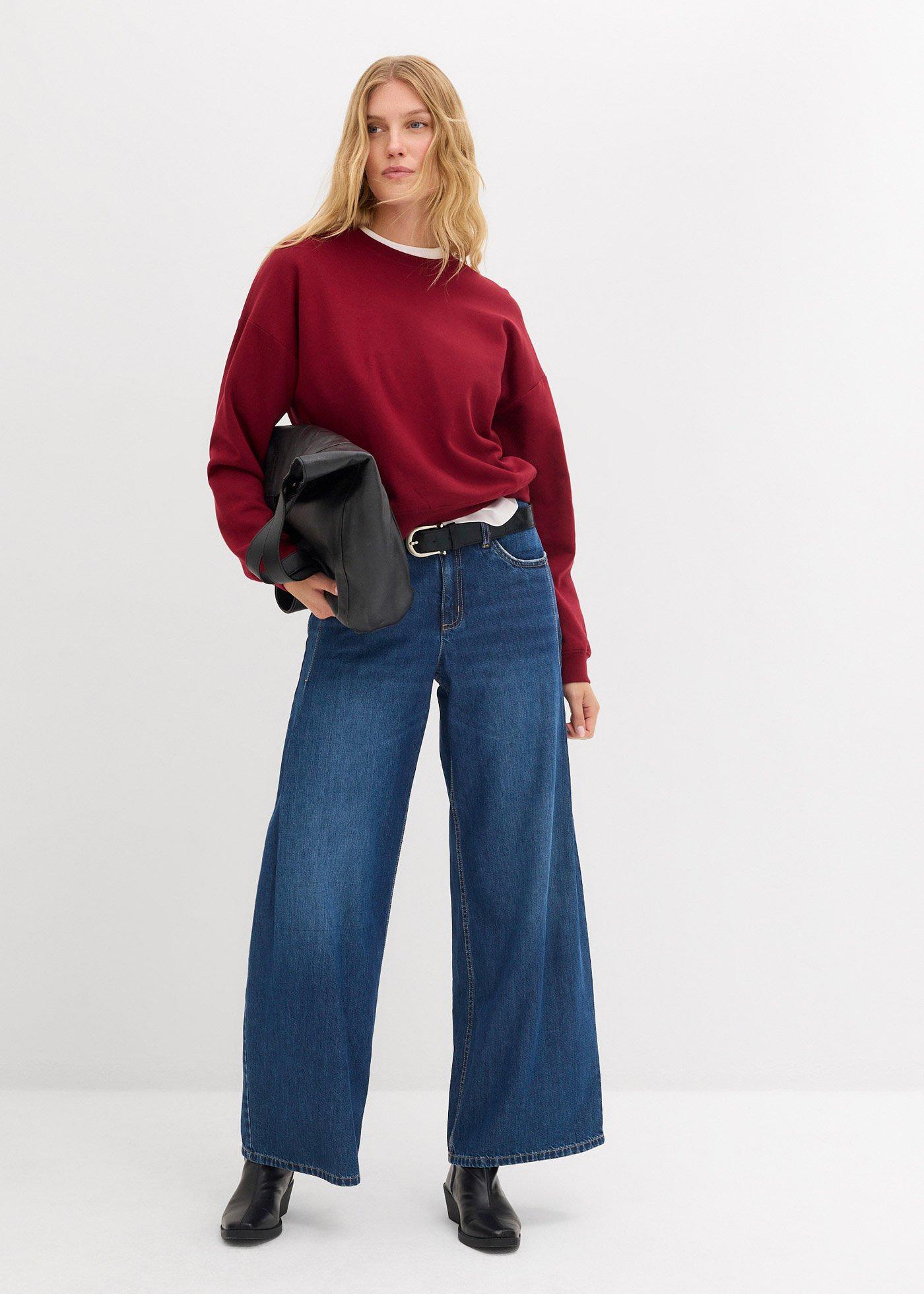 Krótka bluza z czystej bawełny organicznej - Bonprix