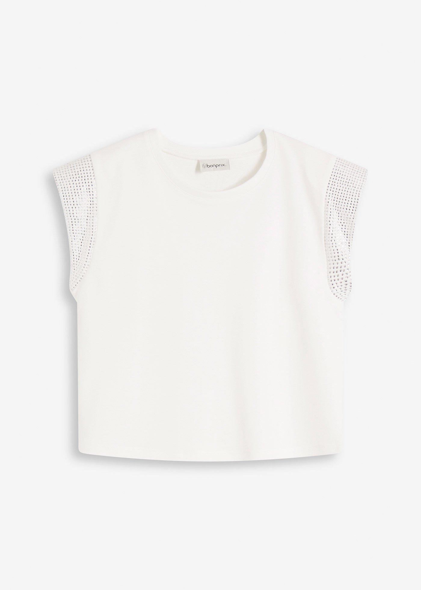 Tricou cu pernițe la umeri