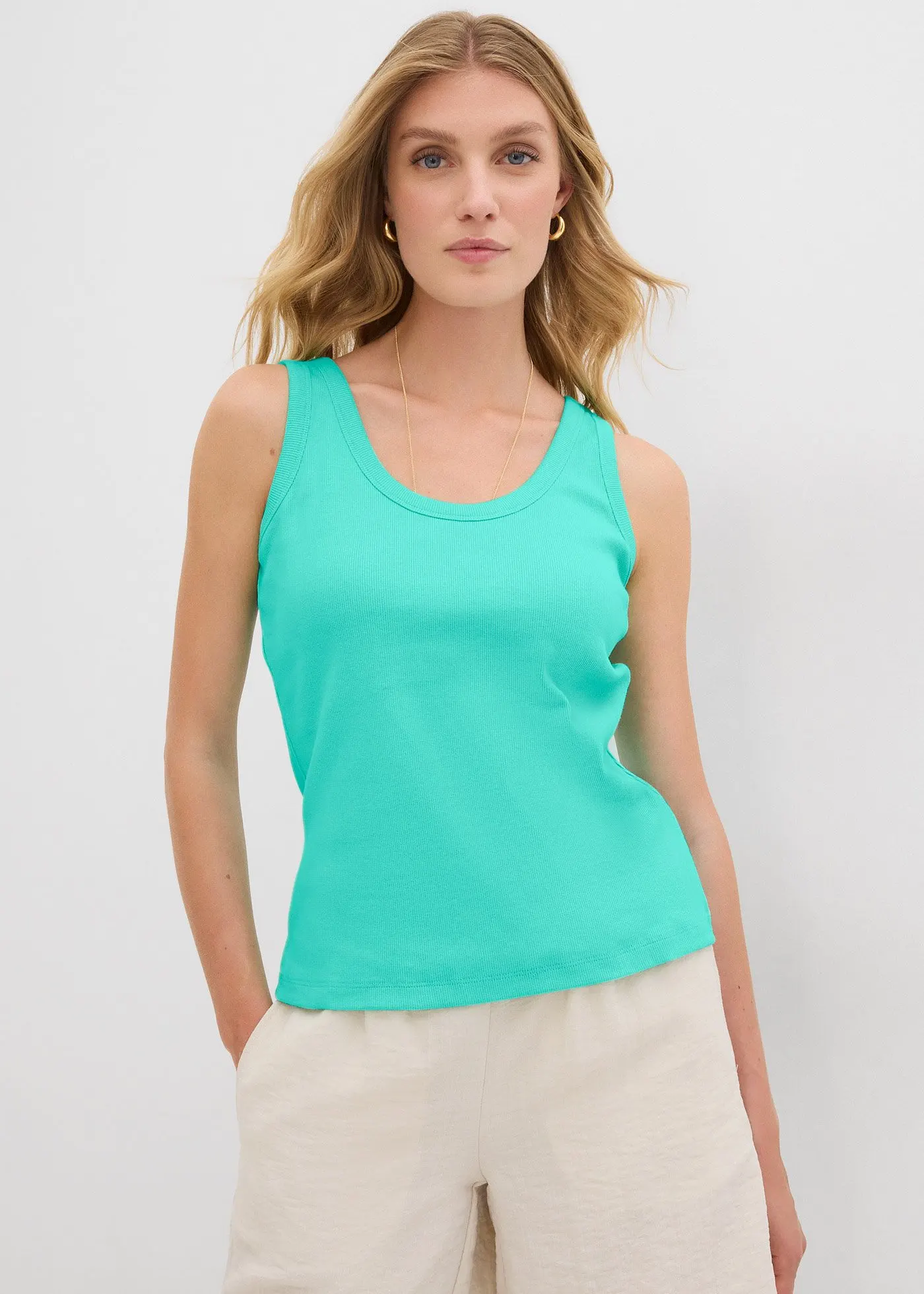 Bonprix Ripp-Top mit Bio-Baumwolle (2 упаковки)