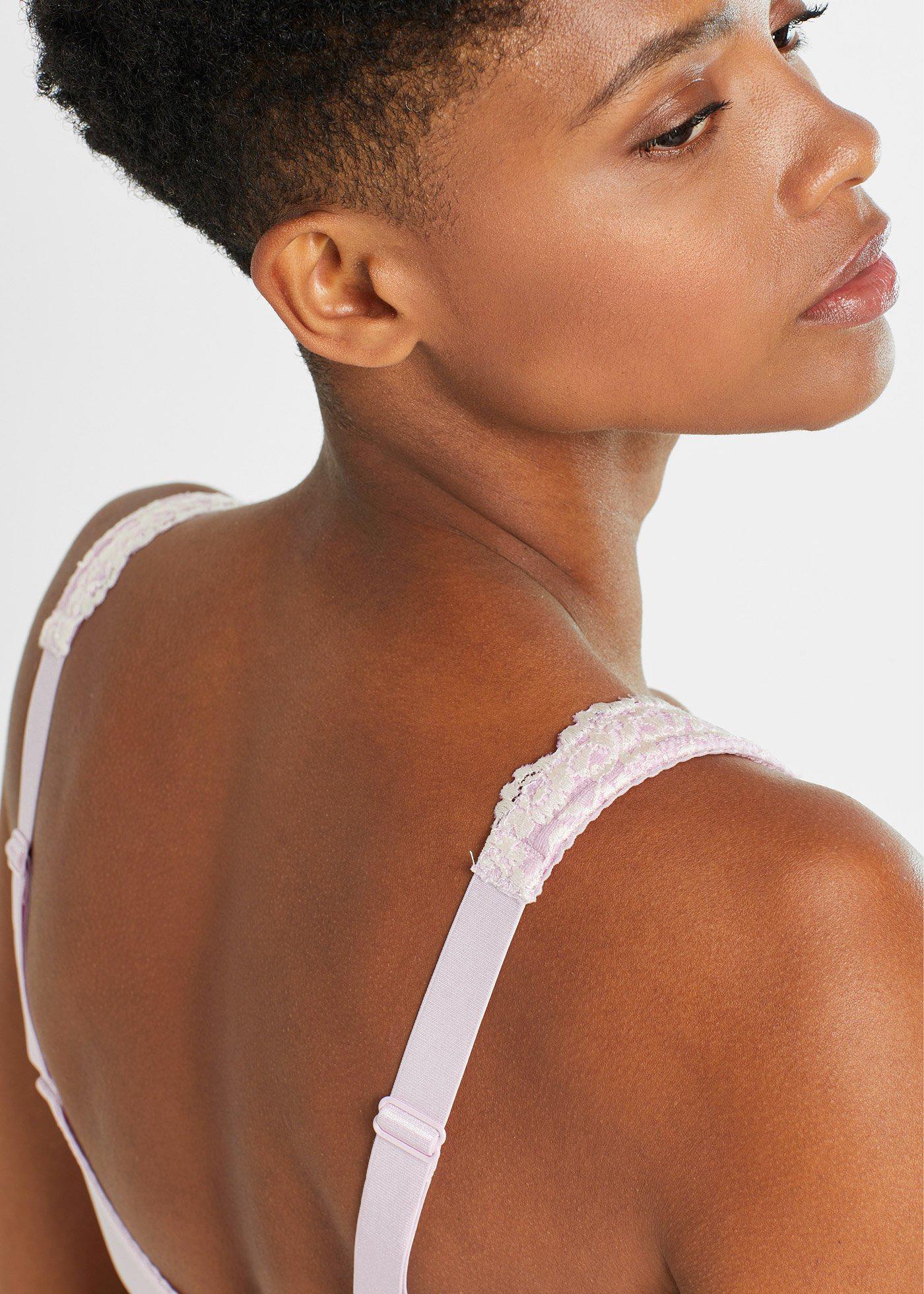 Biustonosz odciążający bez fiszbinów z wyściełanymi ramiączkami - Bonprix